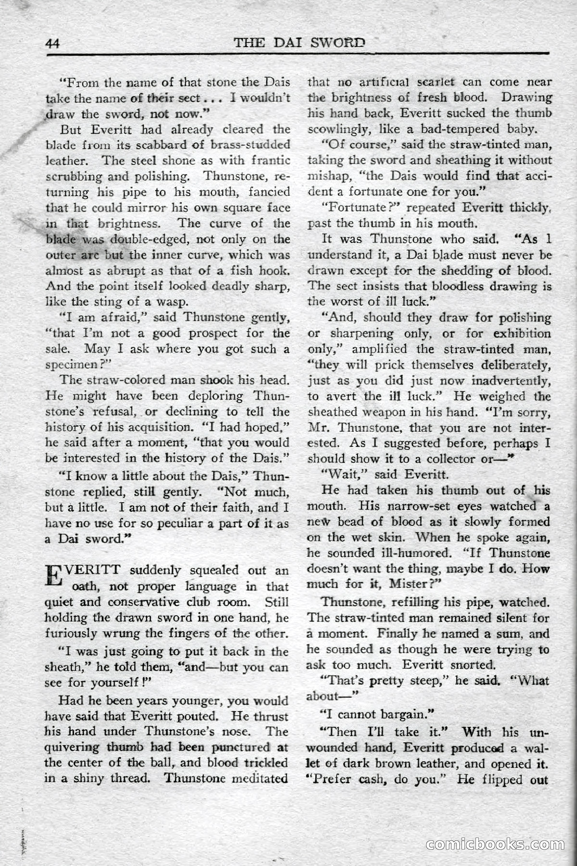 Weird Tales (Canadian Edition) — page 46 of 116