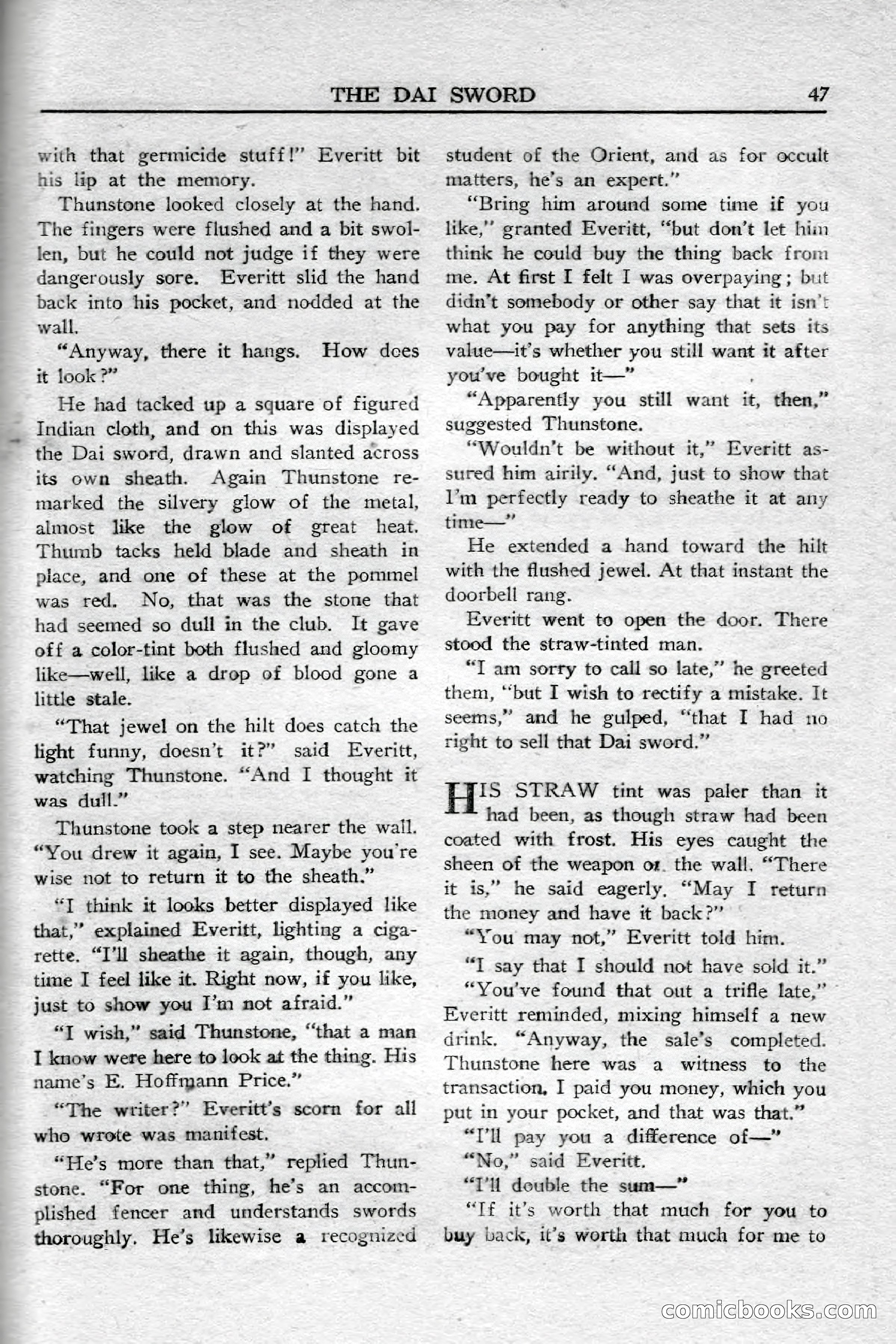 Weird Tales (Canadian Edition) — page 49 of 116