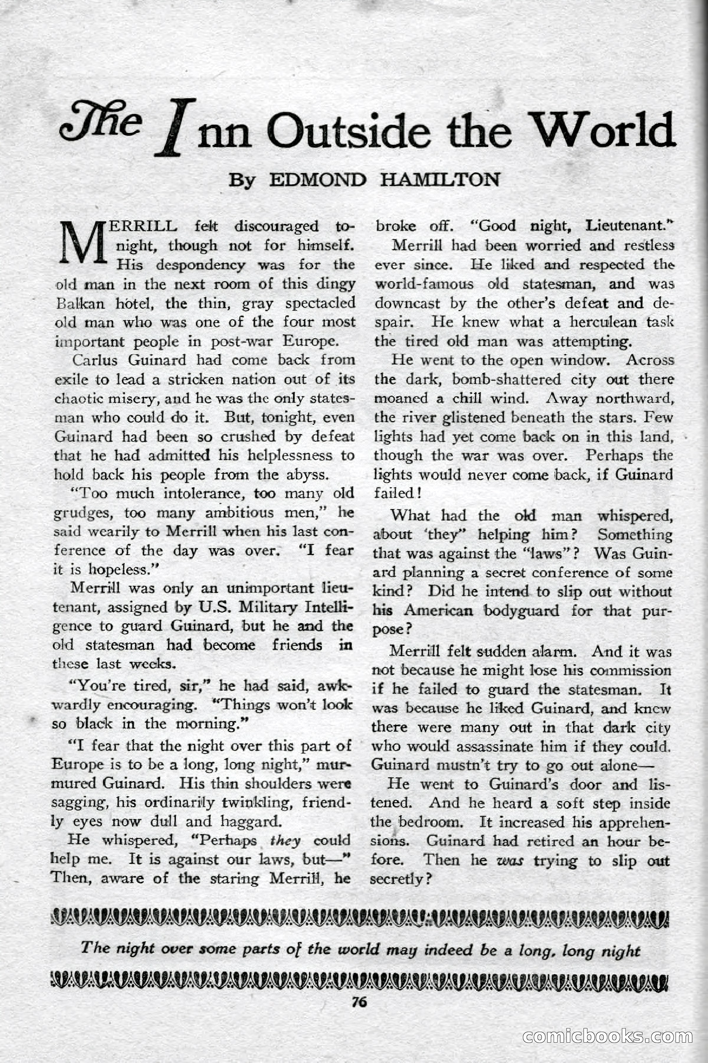 Weird Tales (Canadian Edition) — page 78 of 116