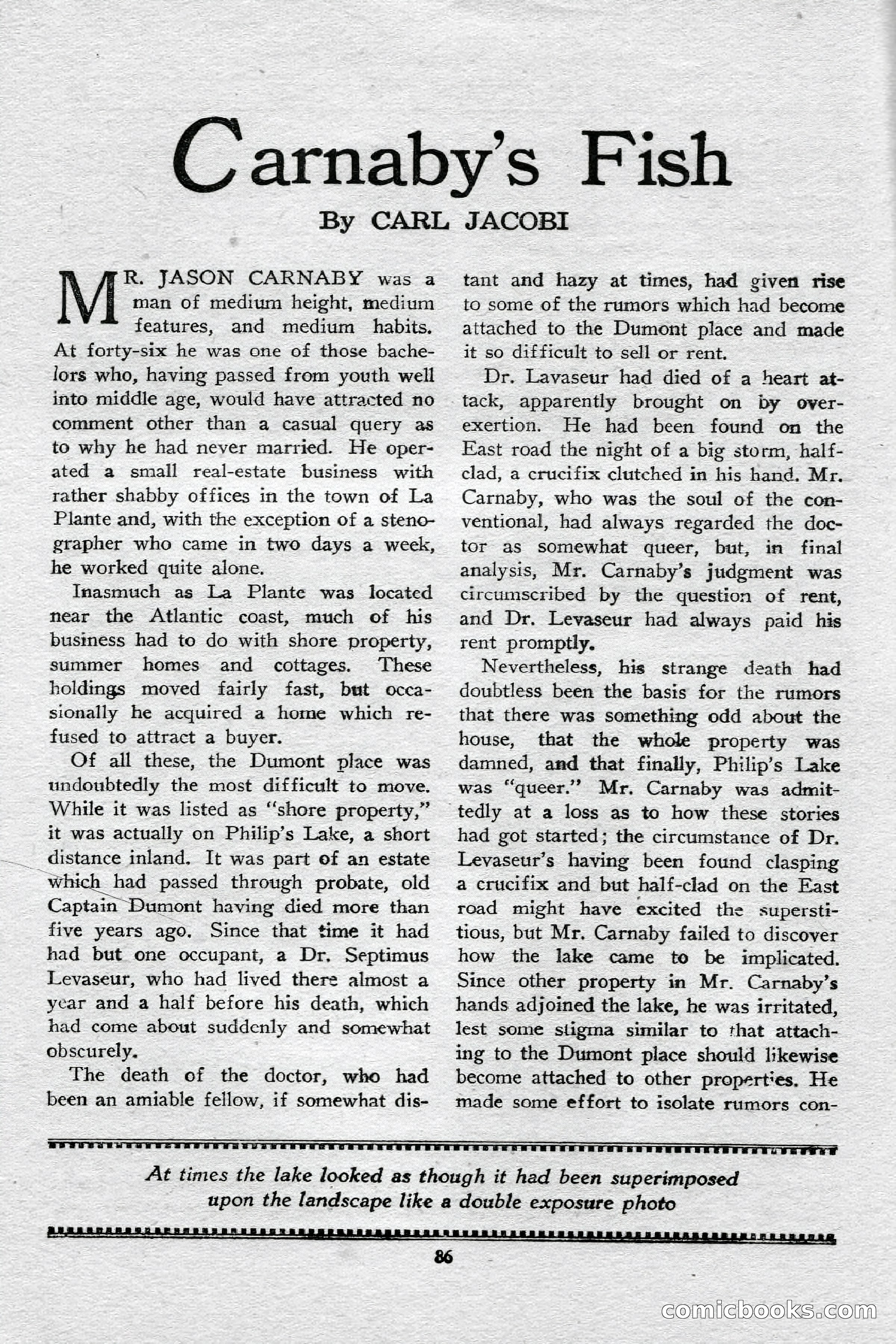 Weird Tales (Canadian Edition) — page 88 of 116