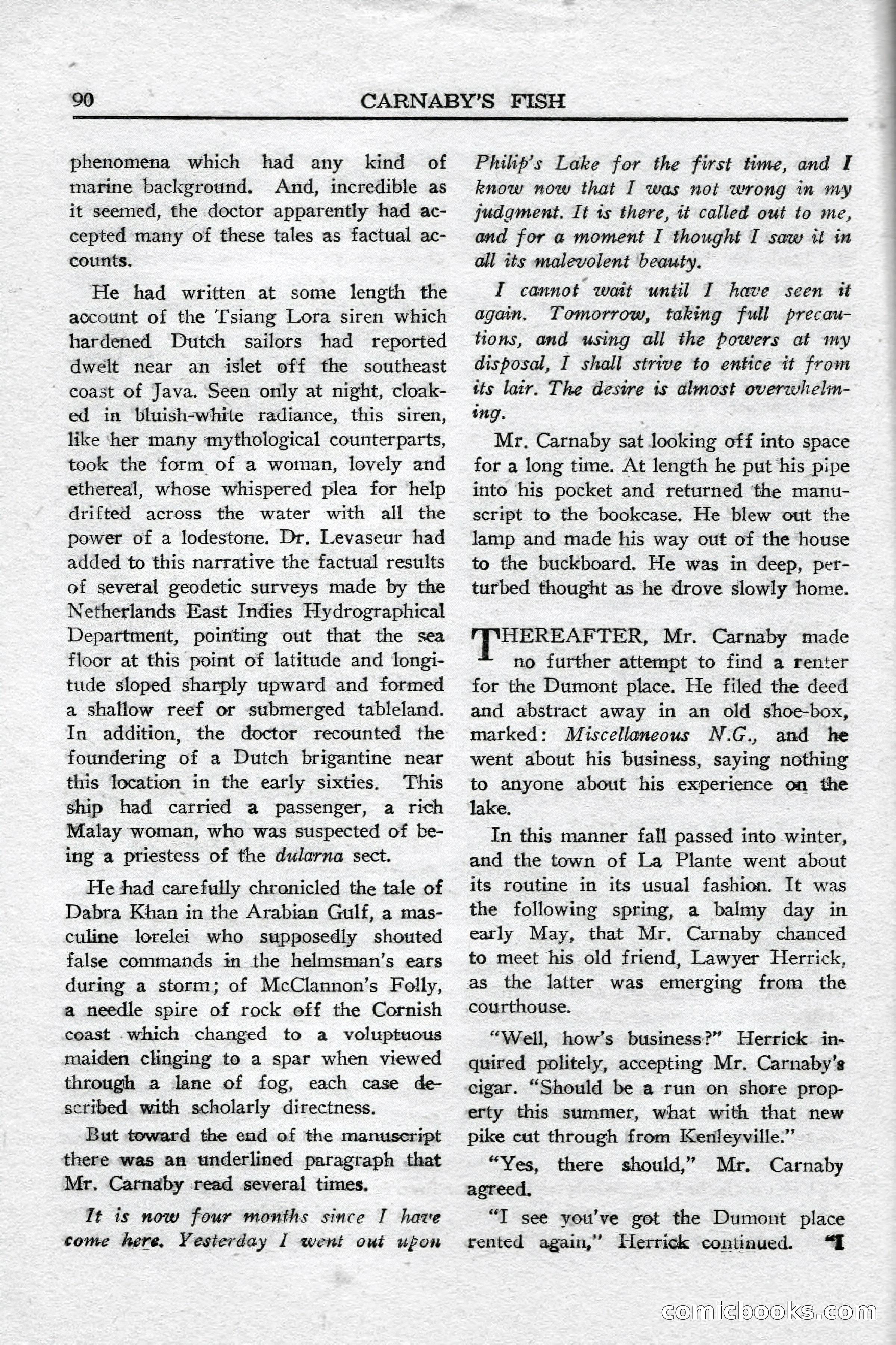Weird Tales (Canadian Edition) — page 92 of 116