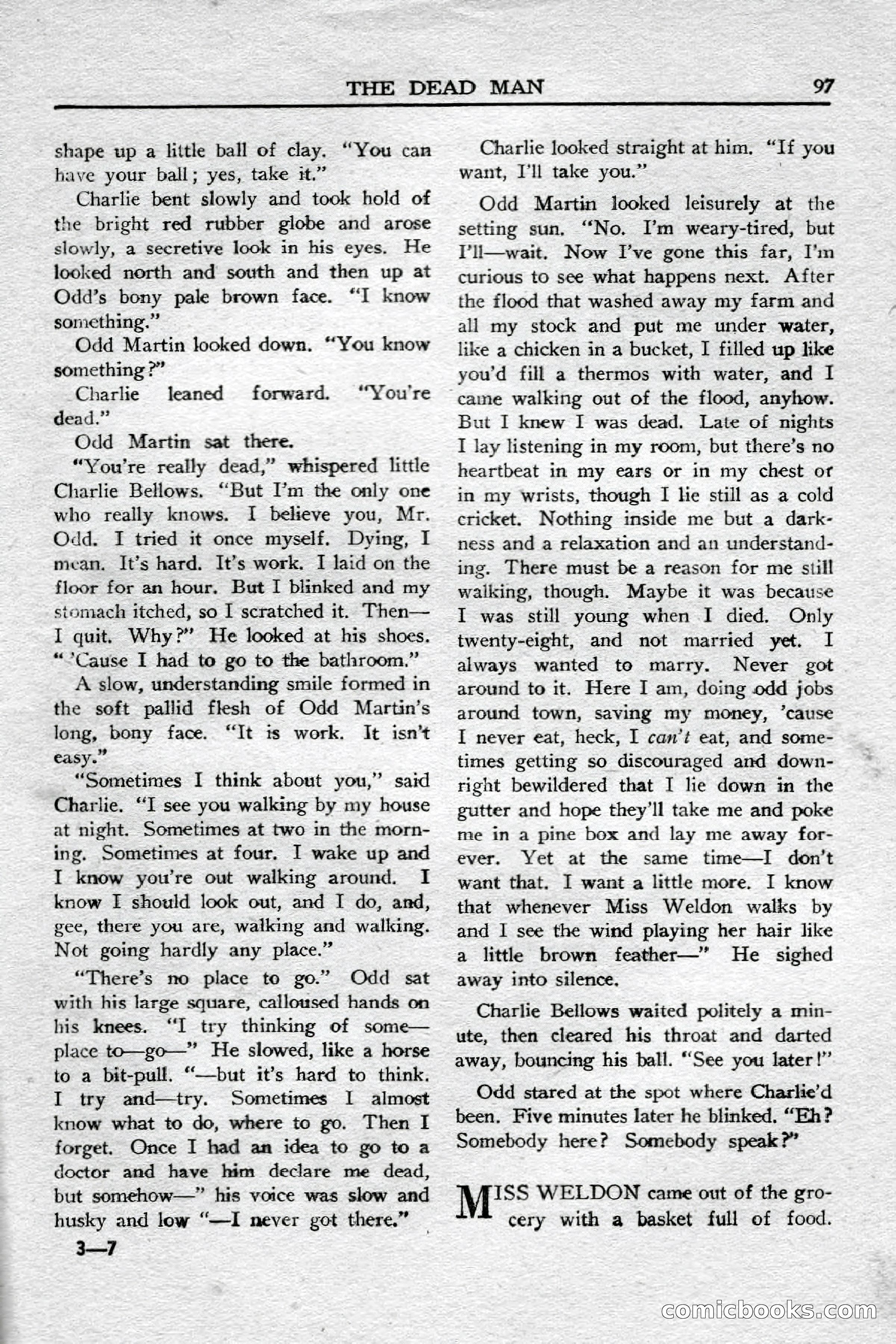 Weird Tales (Canadian Edition) — page 99 of 116