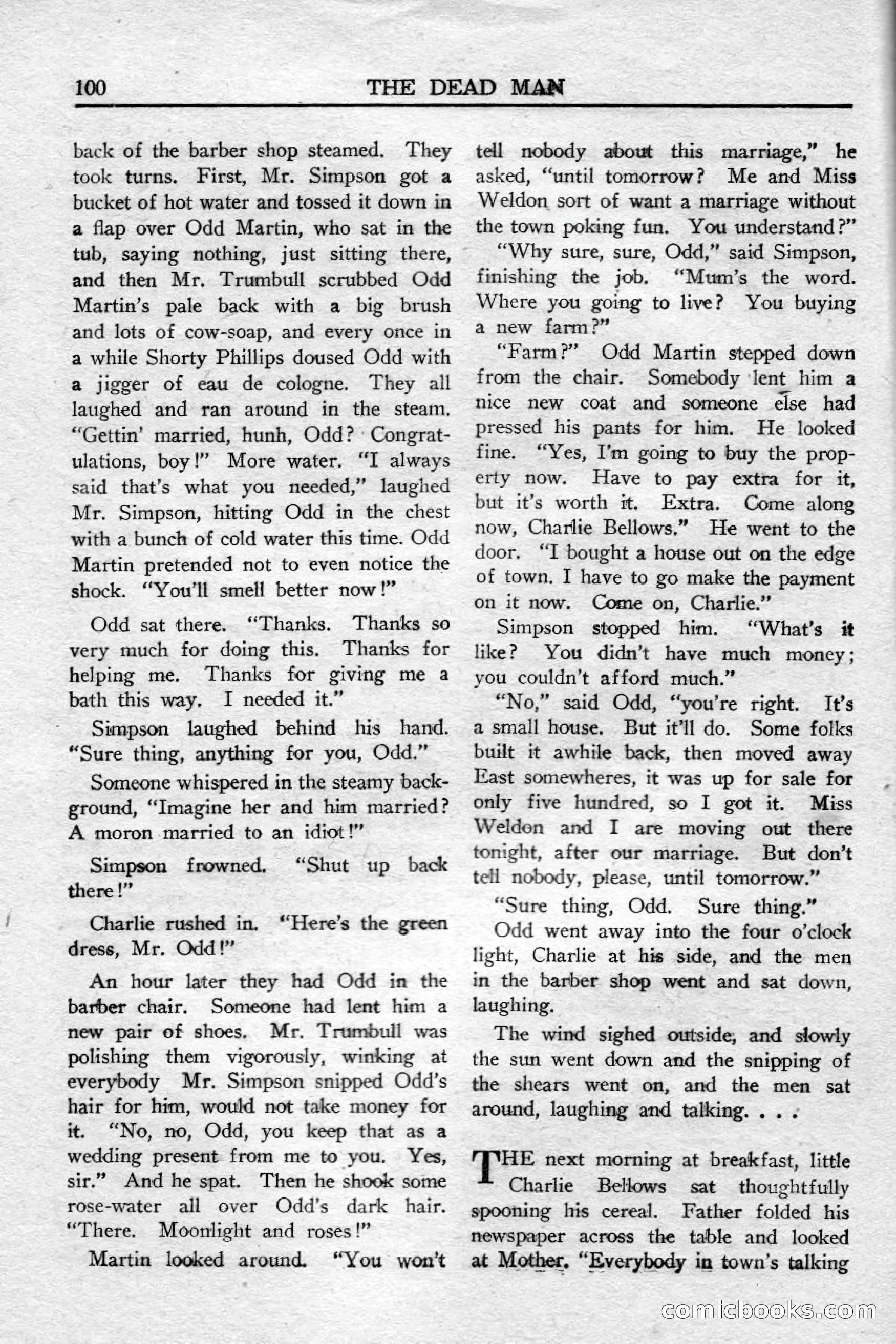 Weird Tales (Canadian Edition) — page 102 of 116