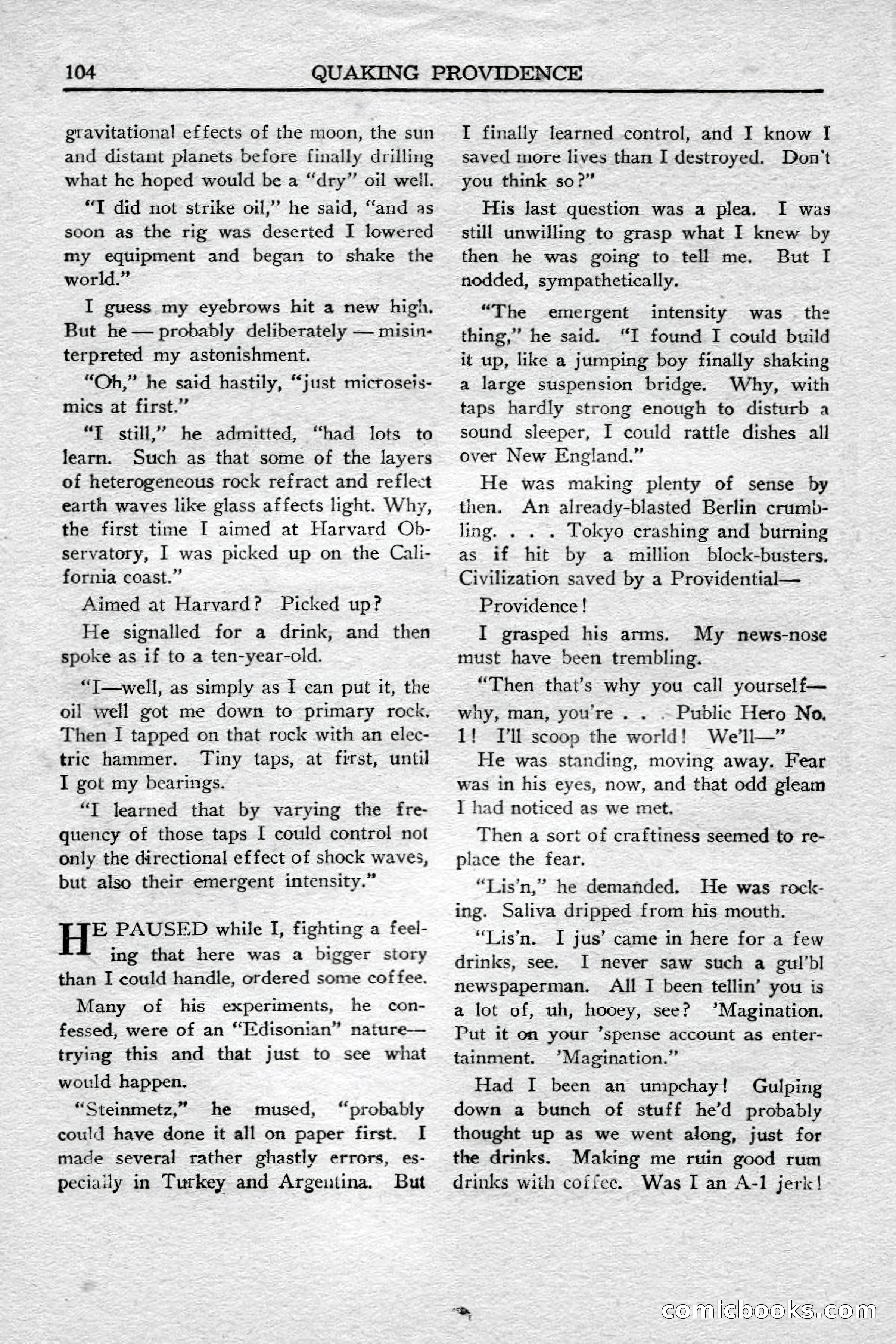 Weird Tales (Canadian Edition) — page 106 of 116