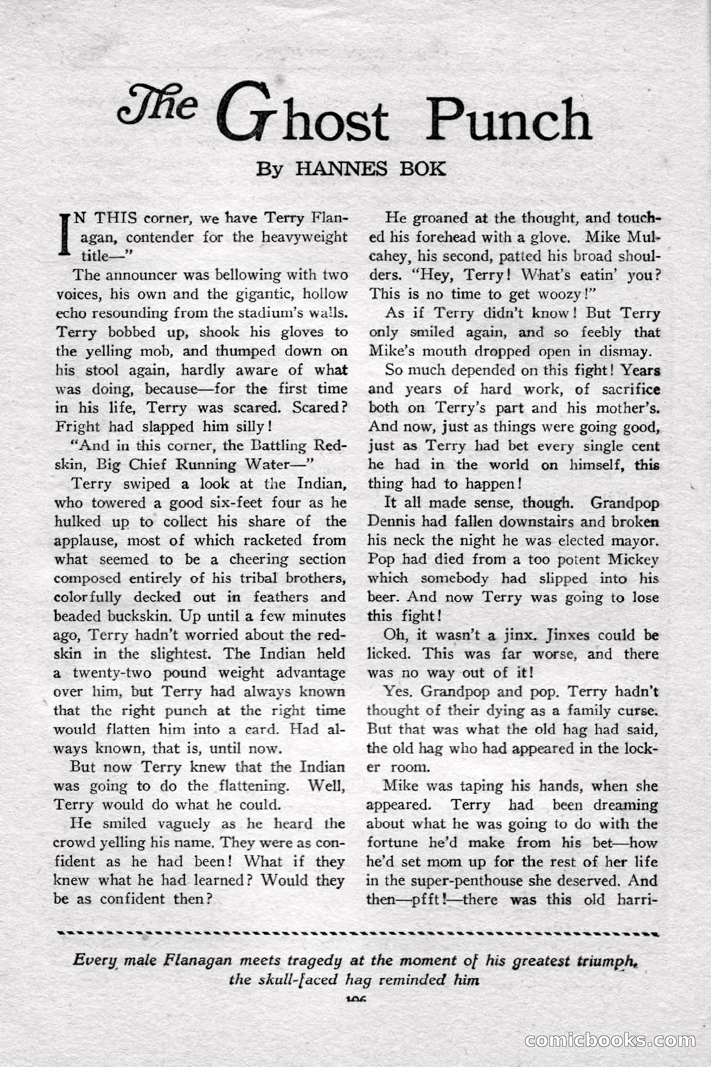Weird Tales (Canadian Edition) — page 108 of 116