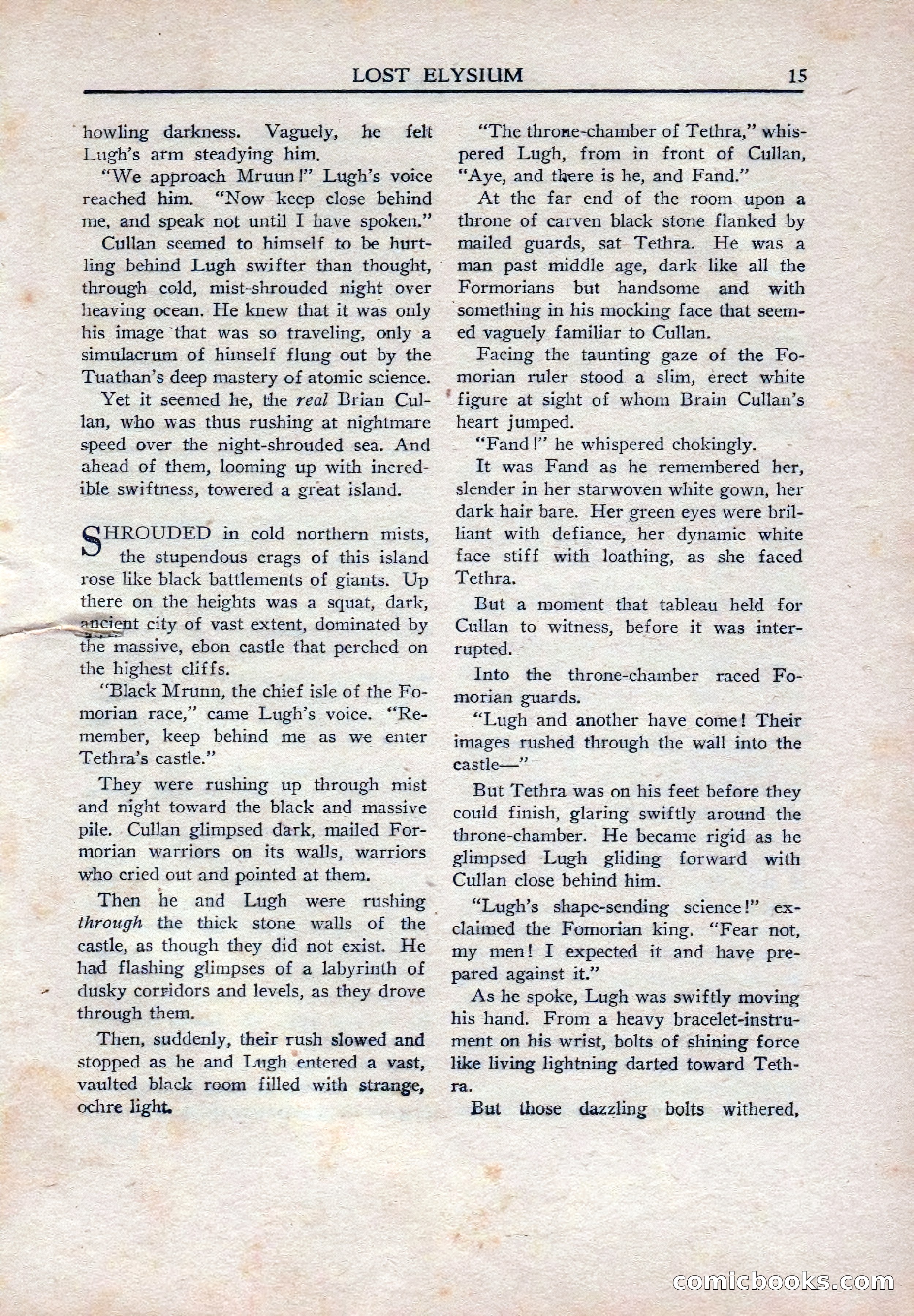 Weird Tales (Canadian Edition) — page 17 of 116