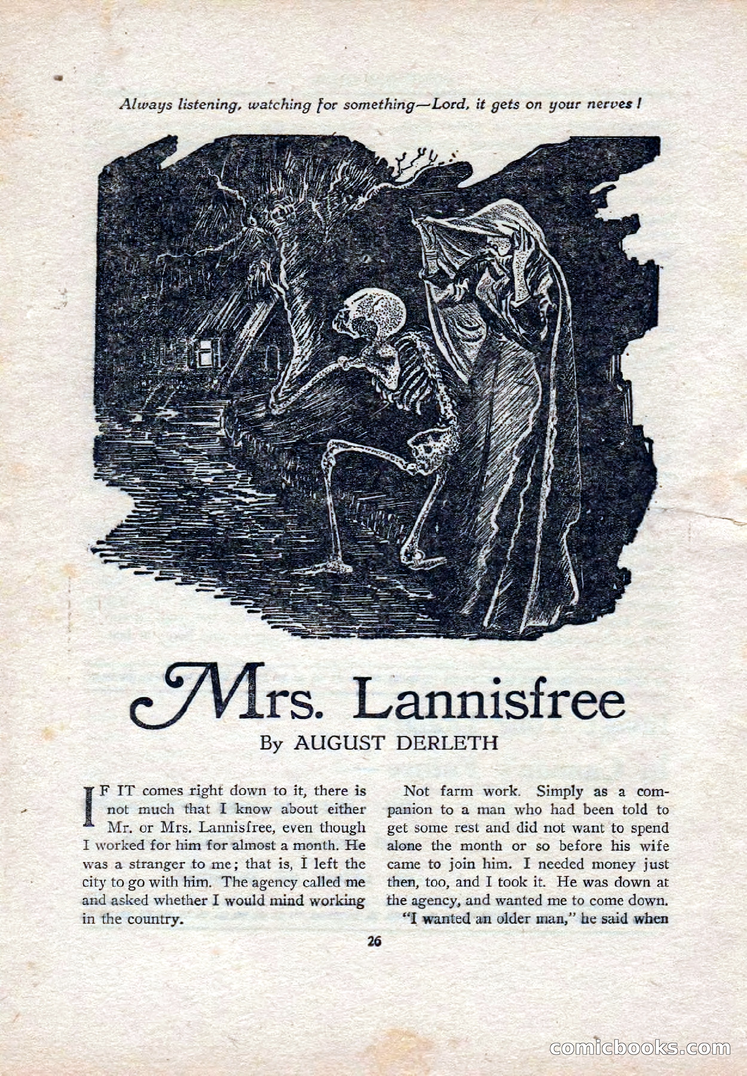 Weird Tales (Canadian Edition) — page 28 of 116