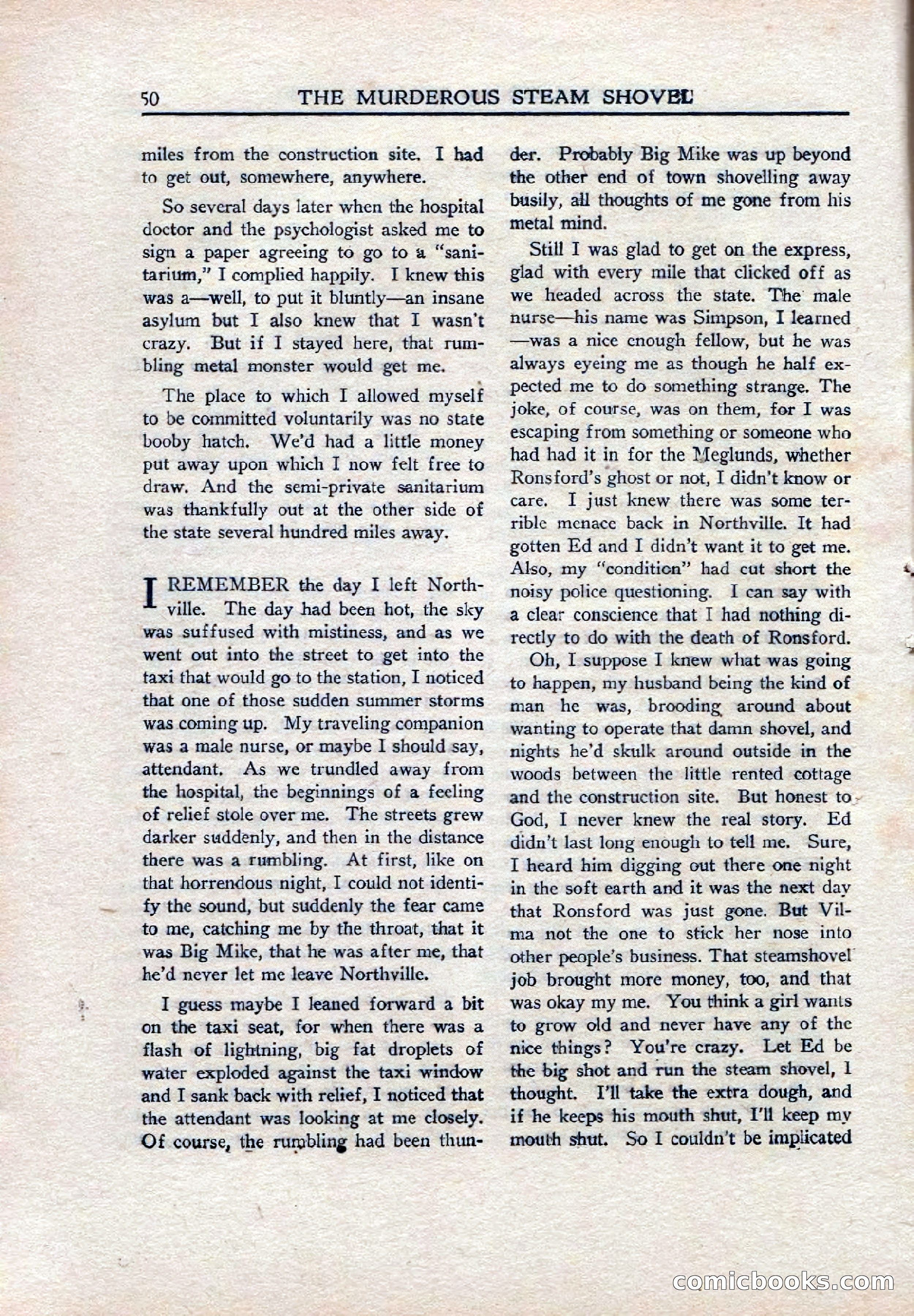 Weird Tales (Canadian Edition) — page 52 of 116