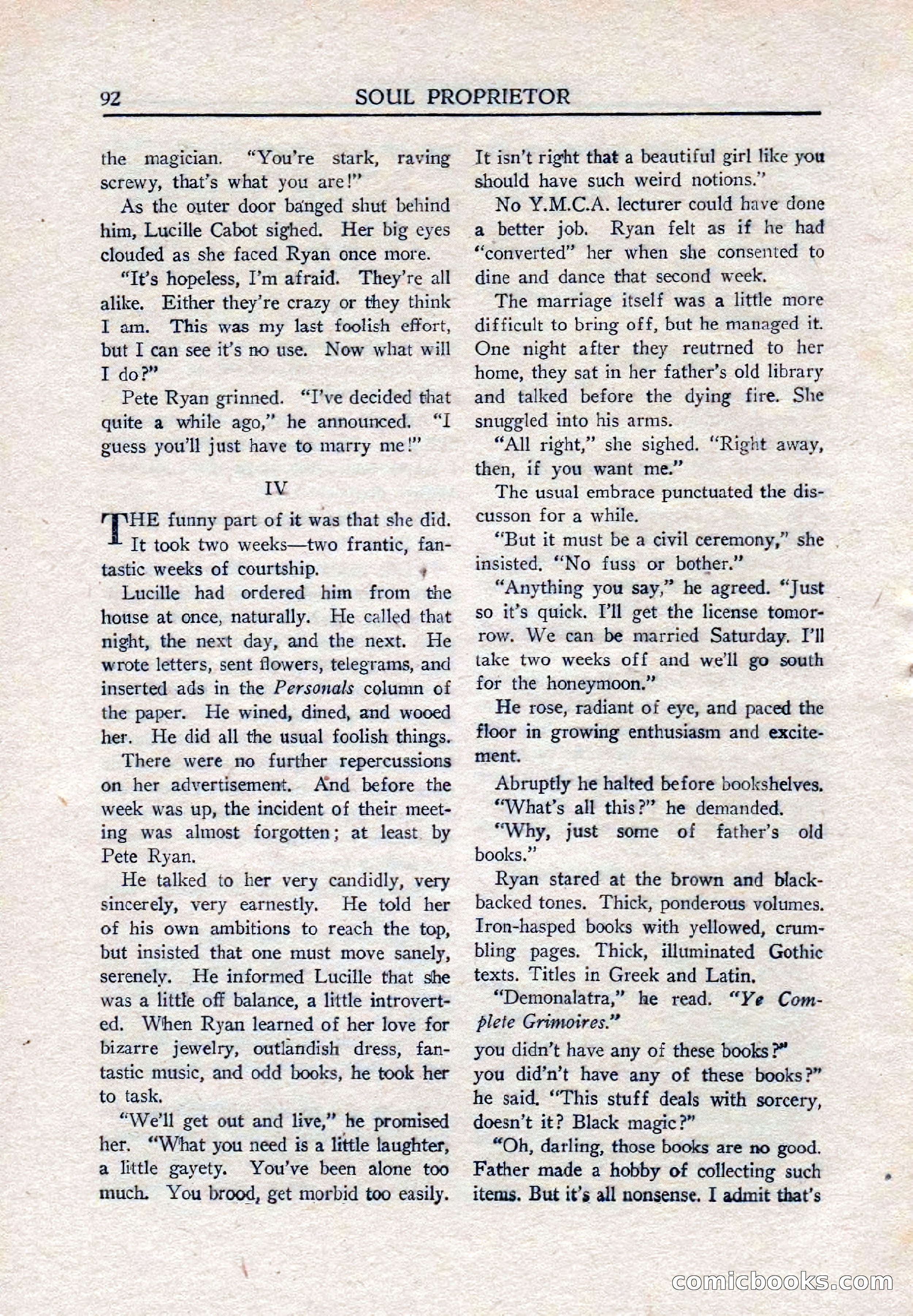 Weird Tales (Canadian Edition) — page 94 of 116
