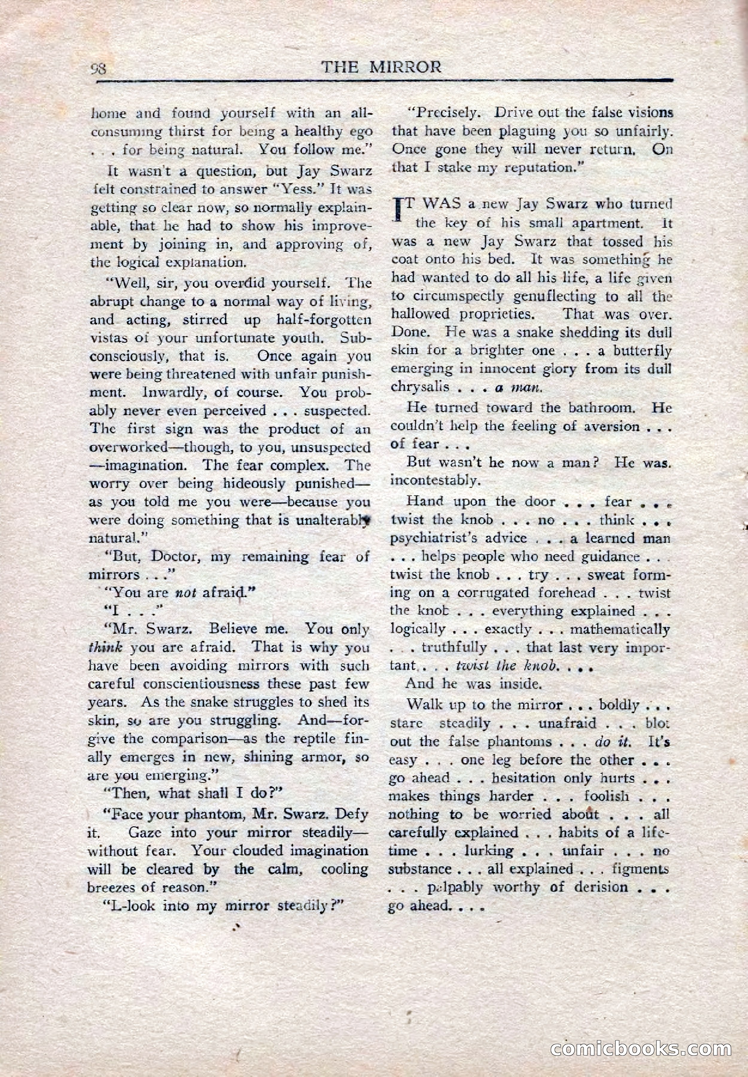 Weird Tales (Canadian Edition) — page 100 of 116
