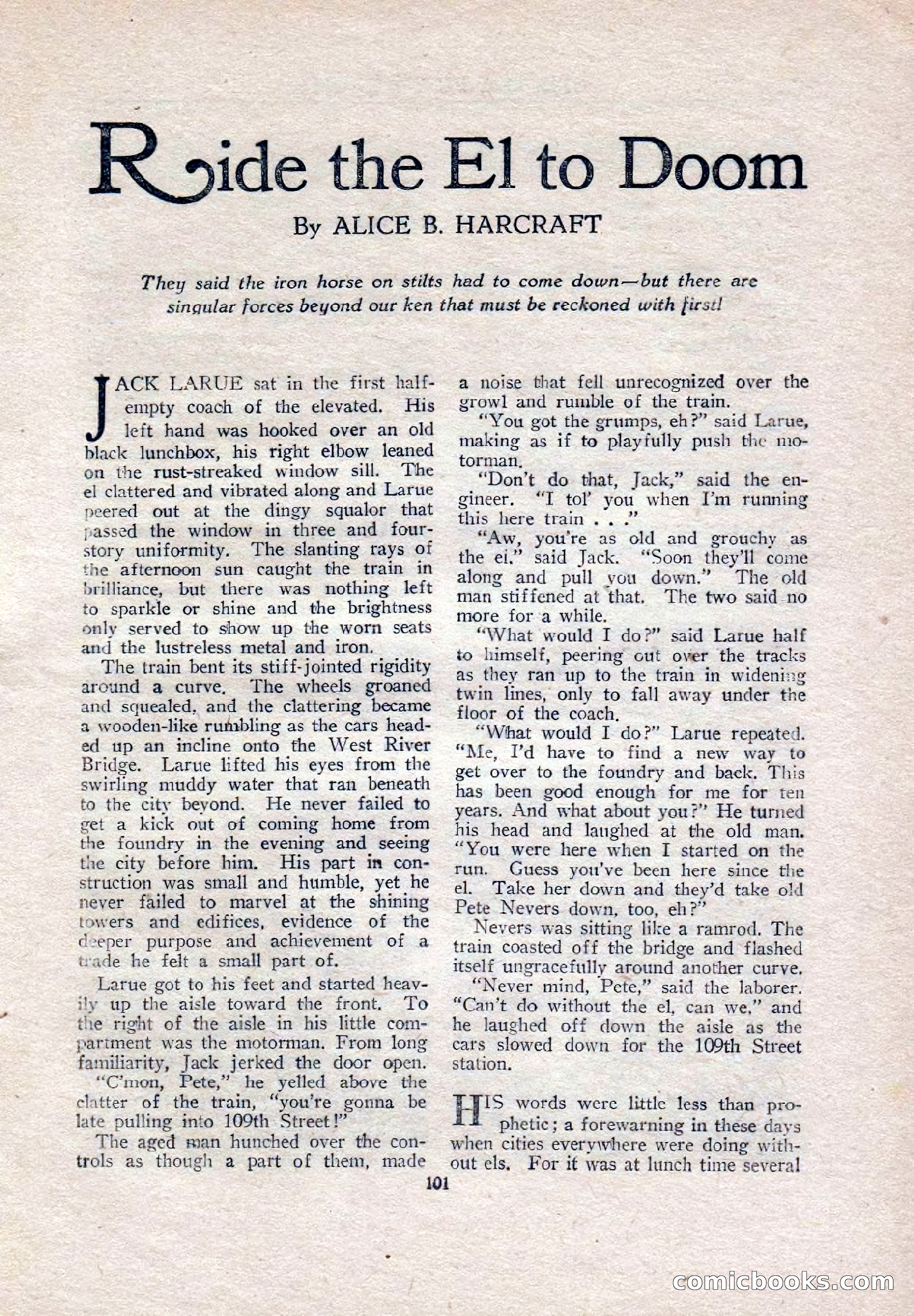 Weird Tales (Canadian Edition) — page 103 of 116