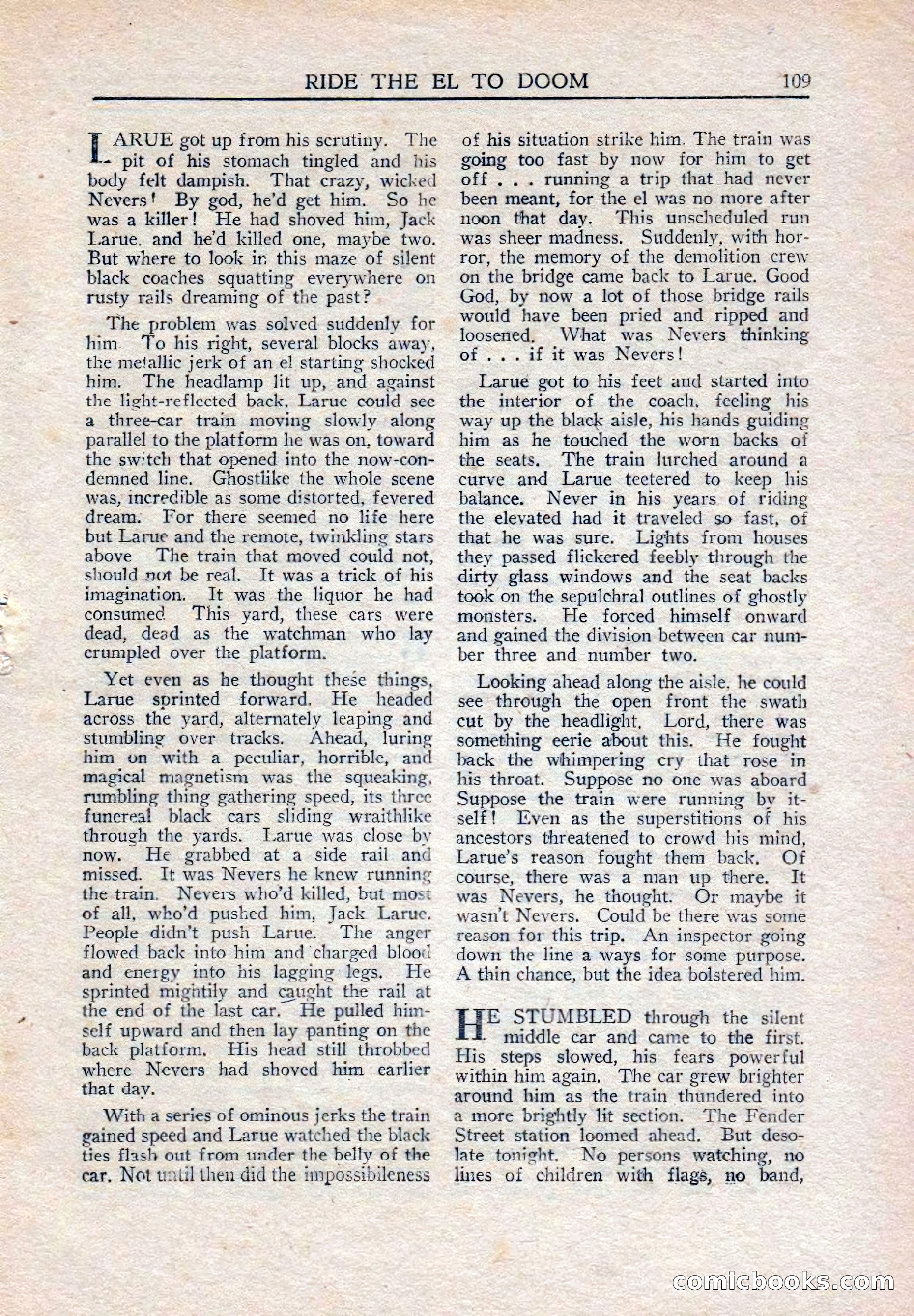 Weird Tales (Canadian Edition) — page 111 of 116