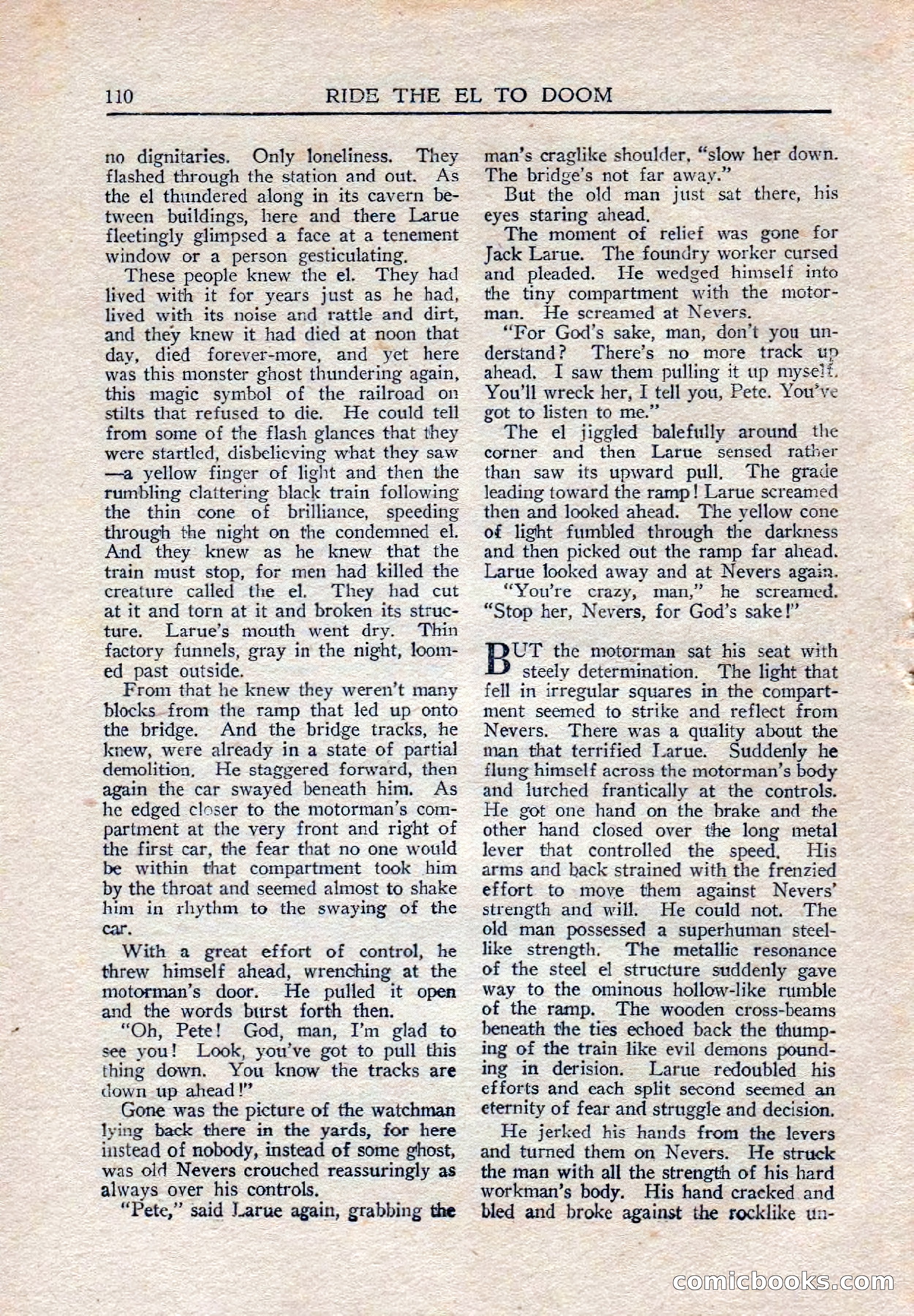 Weird Tales (Canadian Edition) — page 112 of 116
