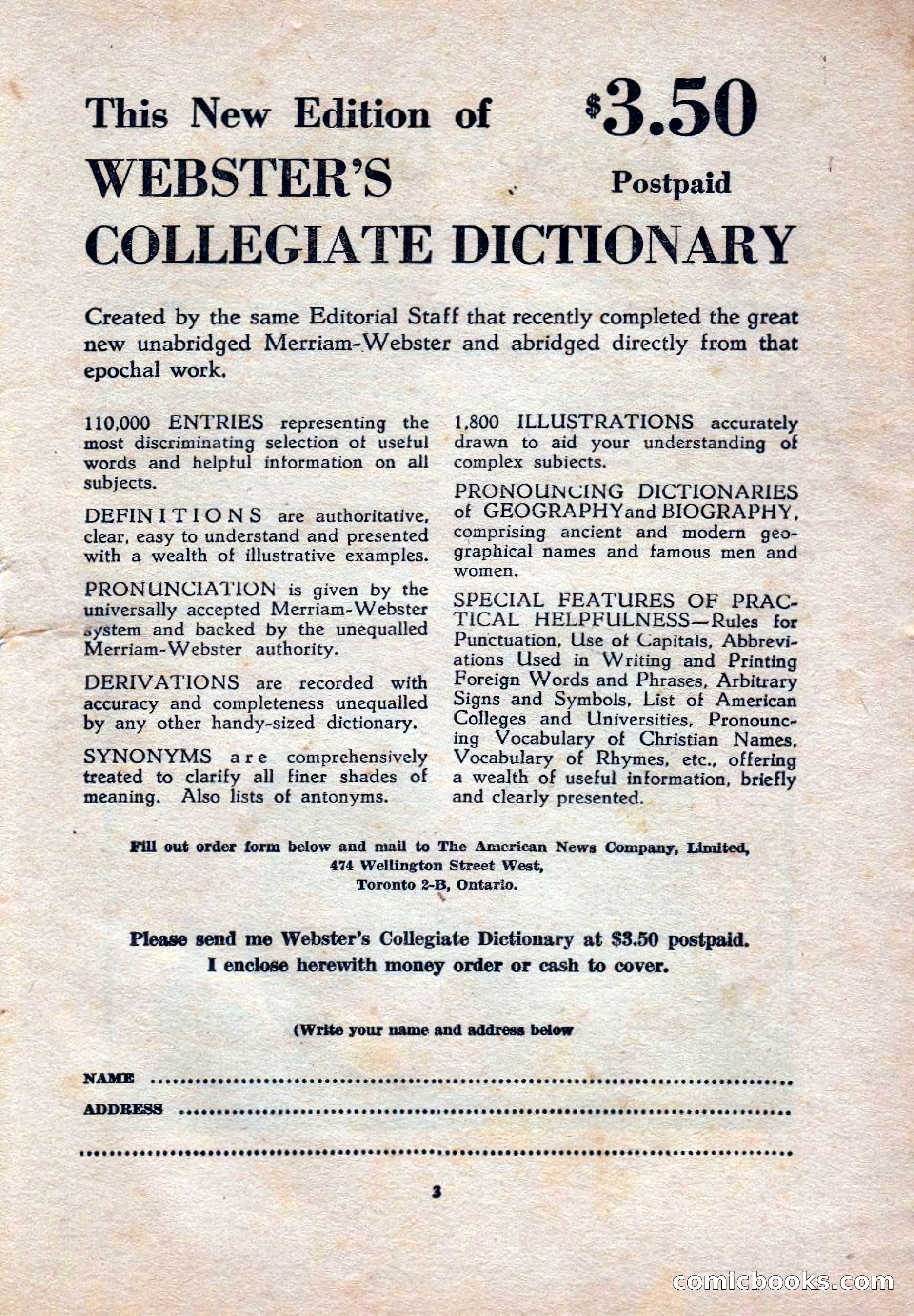 Weird Tales (Canadian Edition) — page 5 of 116