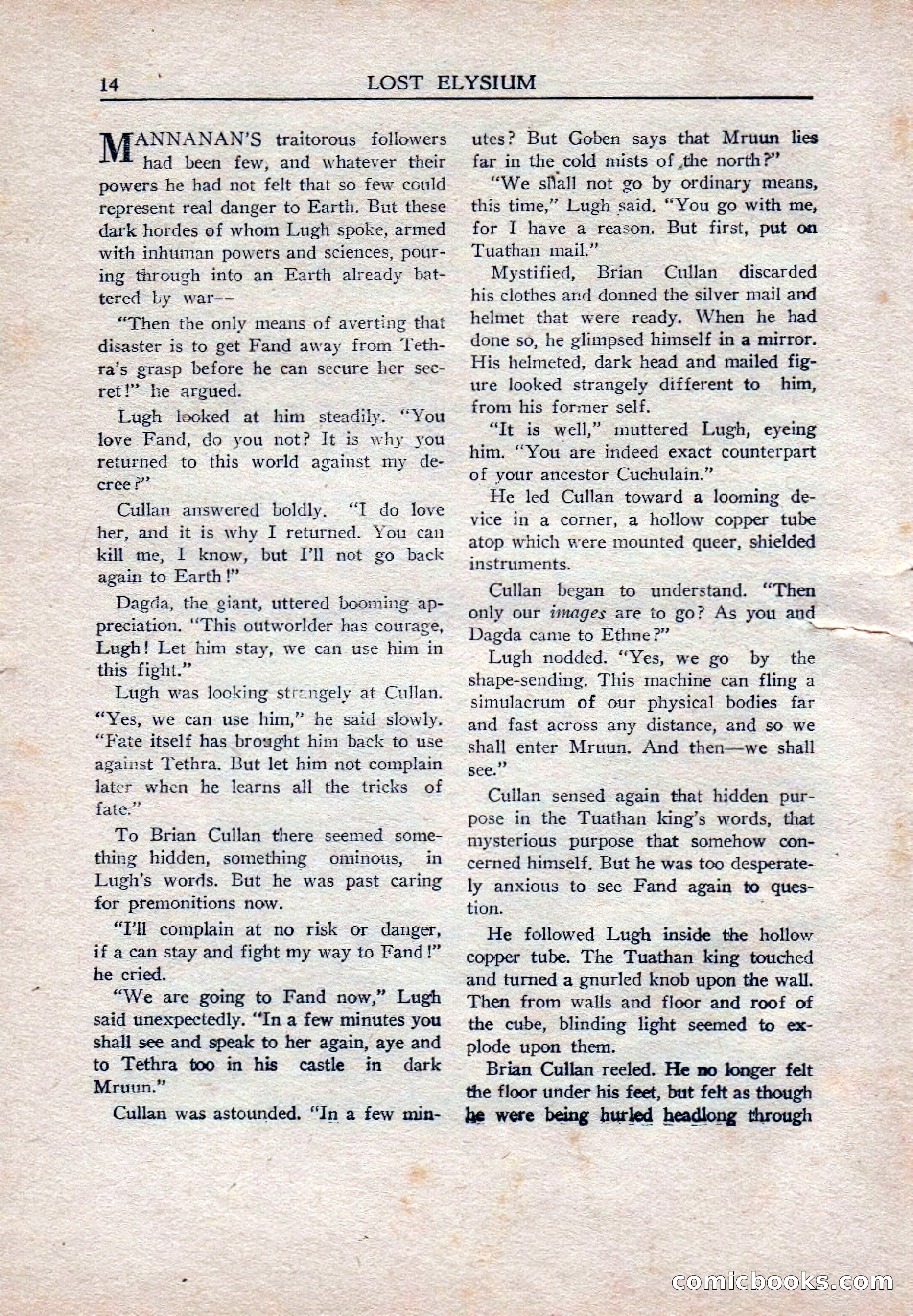 Weird Tales (Canadian Edition) — page 16 of 116