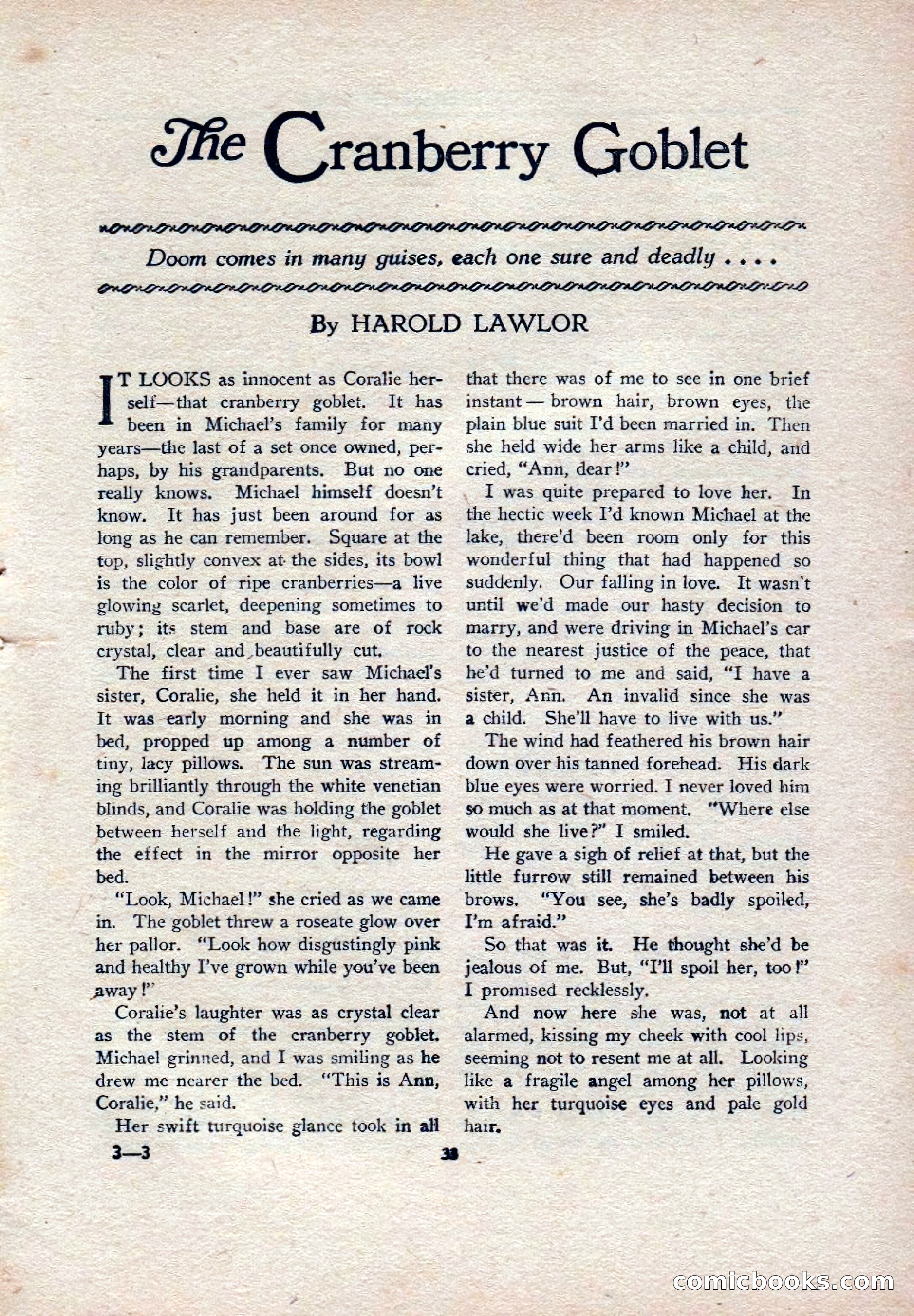 Weird Tales (Canadian Edition) — page 35 of 116