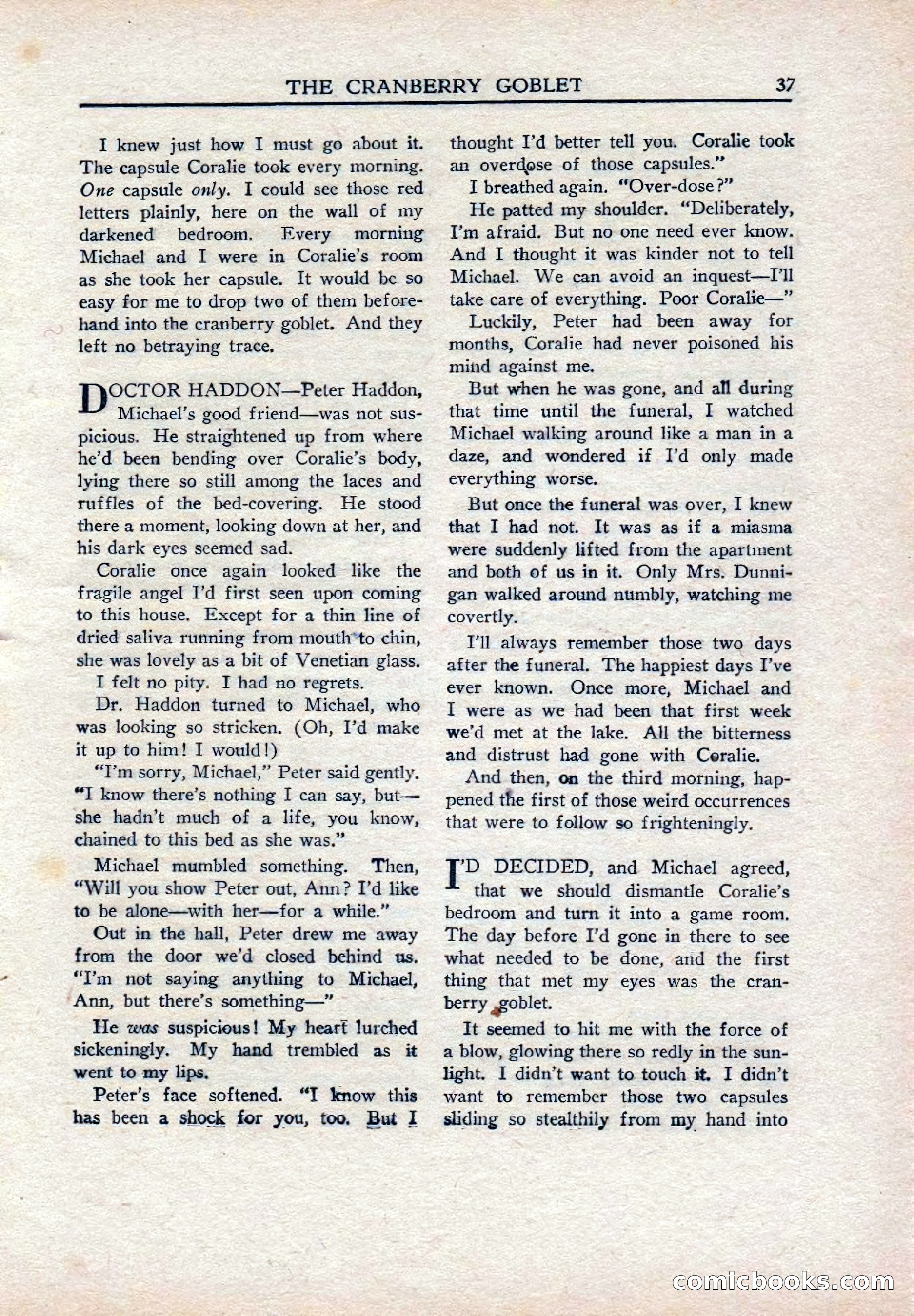 Weird Tales (Canadian Edition) — page 39 of 116