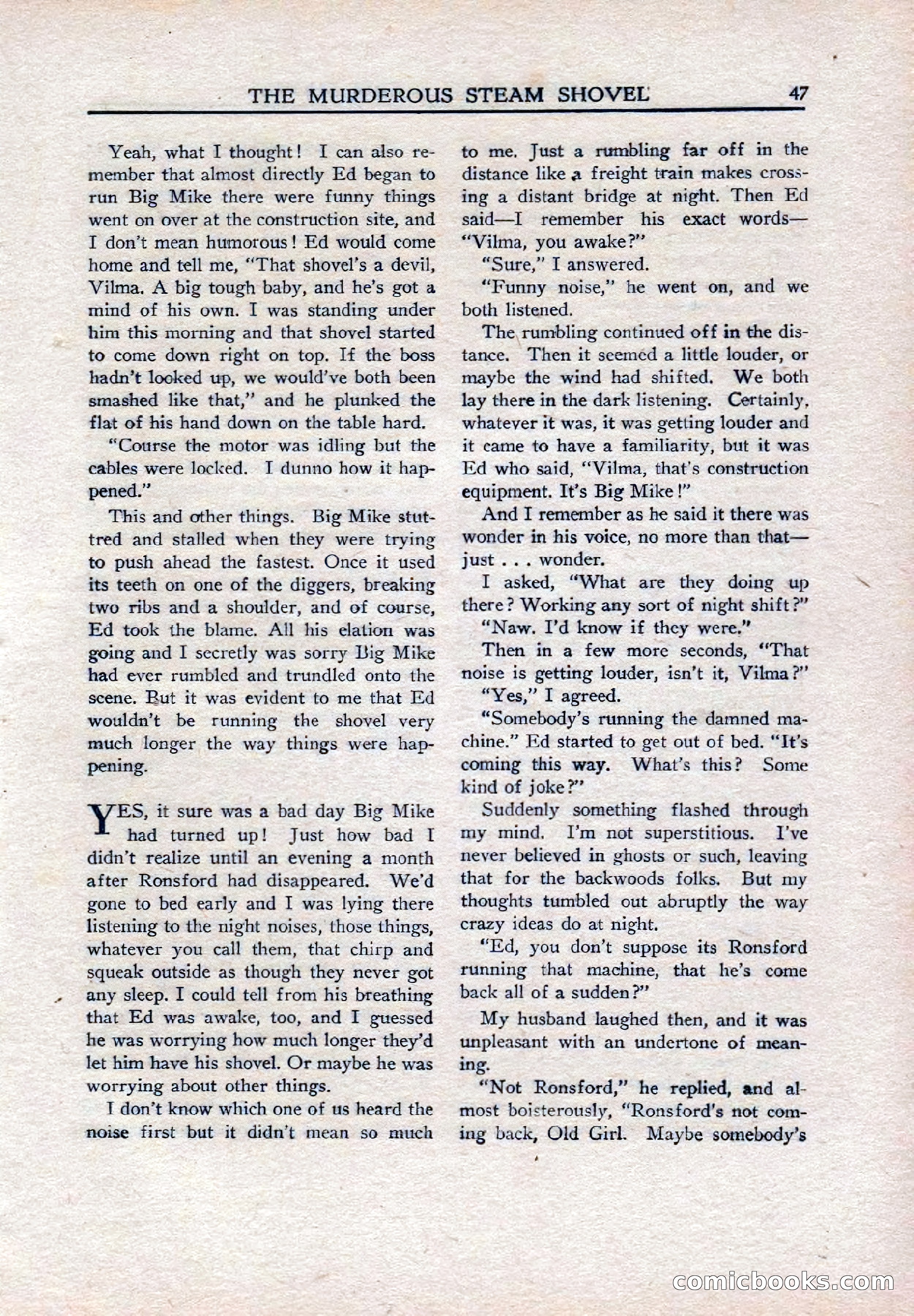 Weird Tales (Canadian Edition) — page 49 of 116