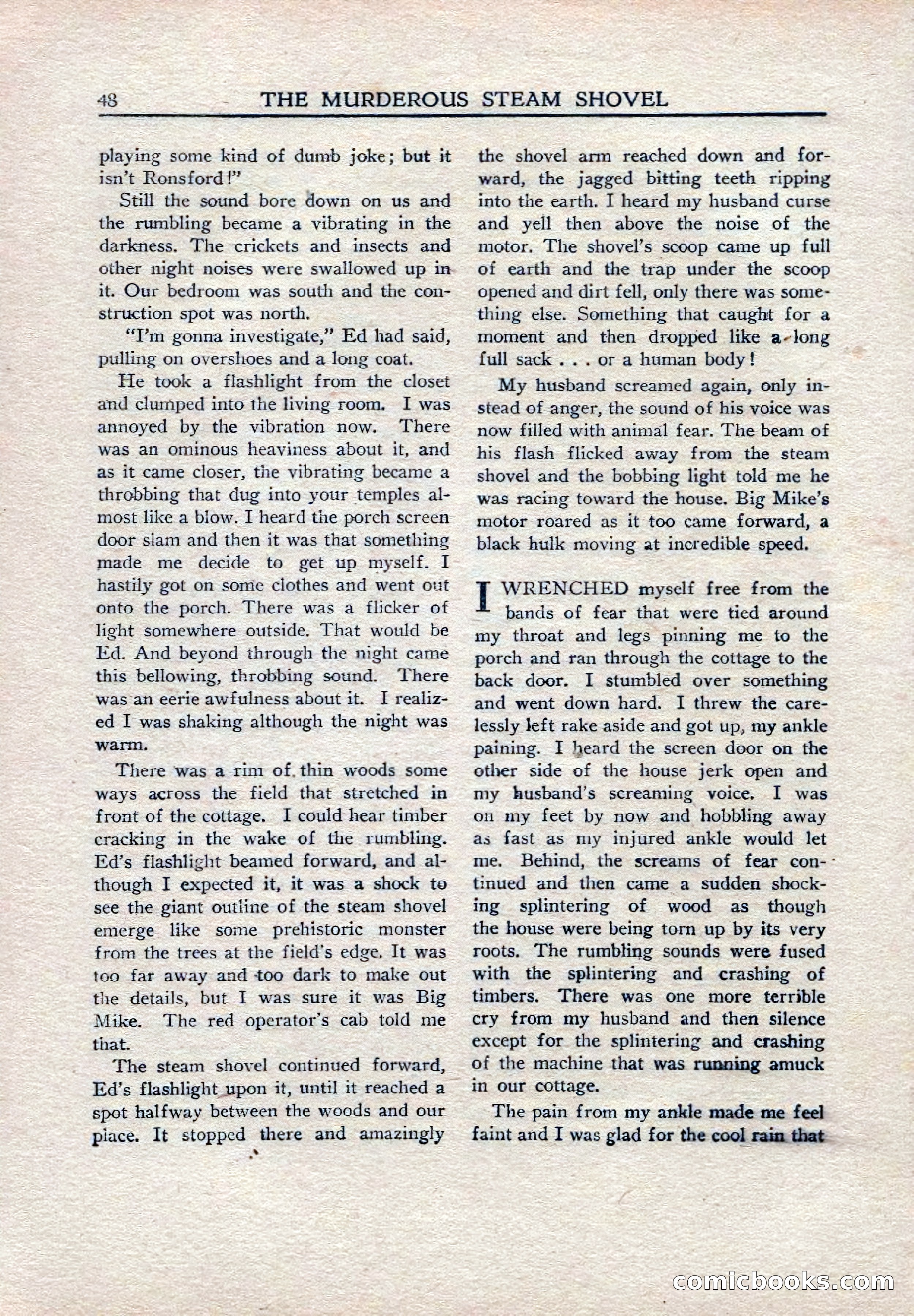 Weird Tales (Canadian Edition) — page 50 of 116