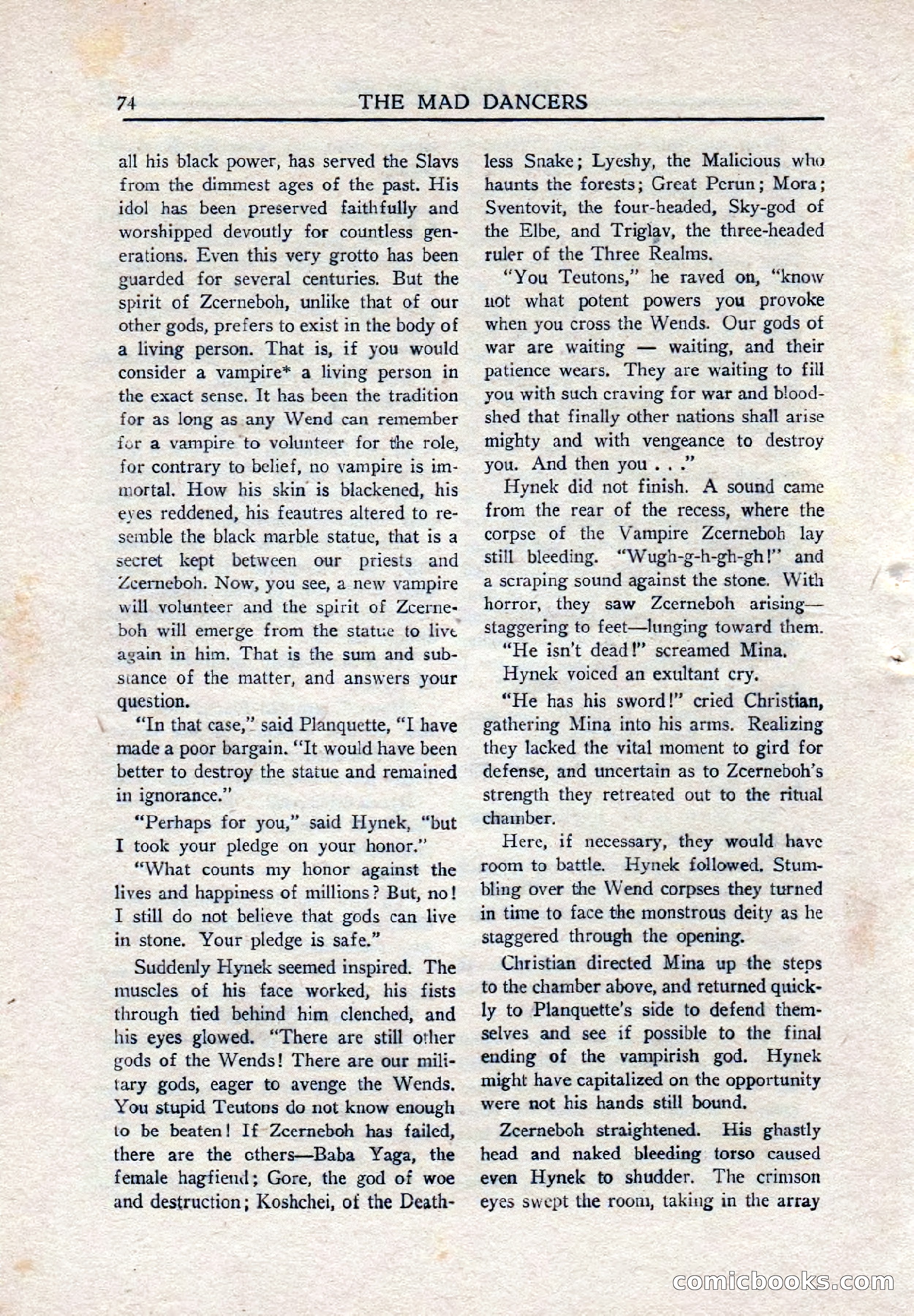 Weird Tales (Canadian Edition) — page 76 of 116