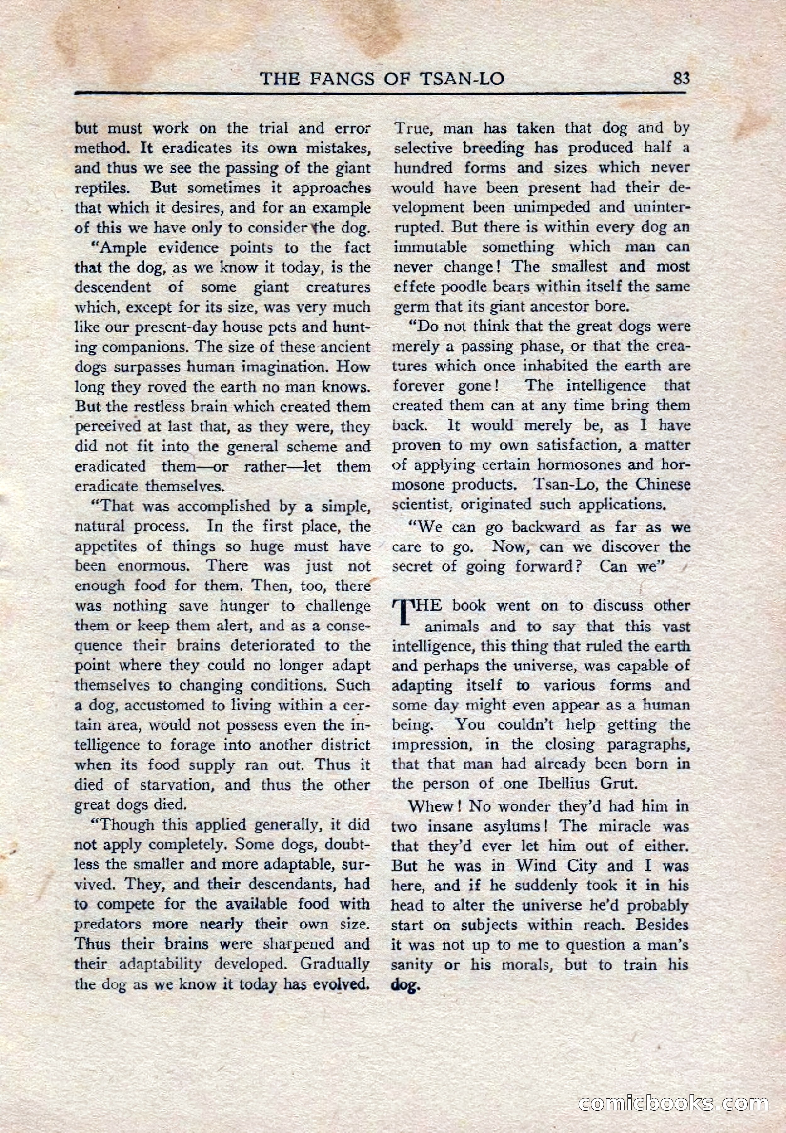 Weird Tales (Canadian Edition) — page 85 of 116
