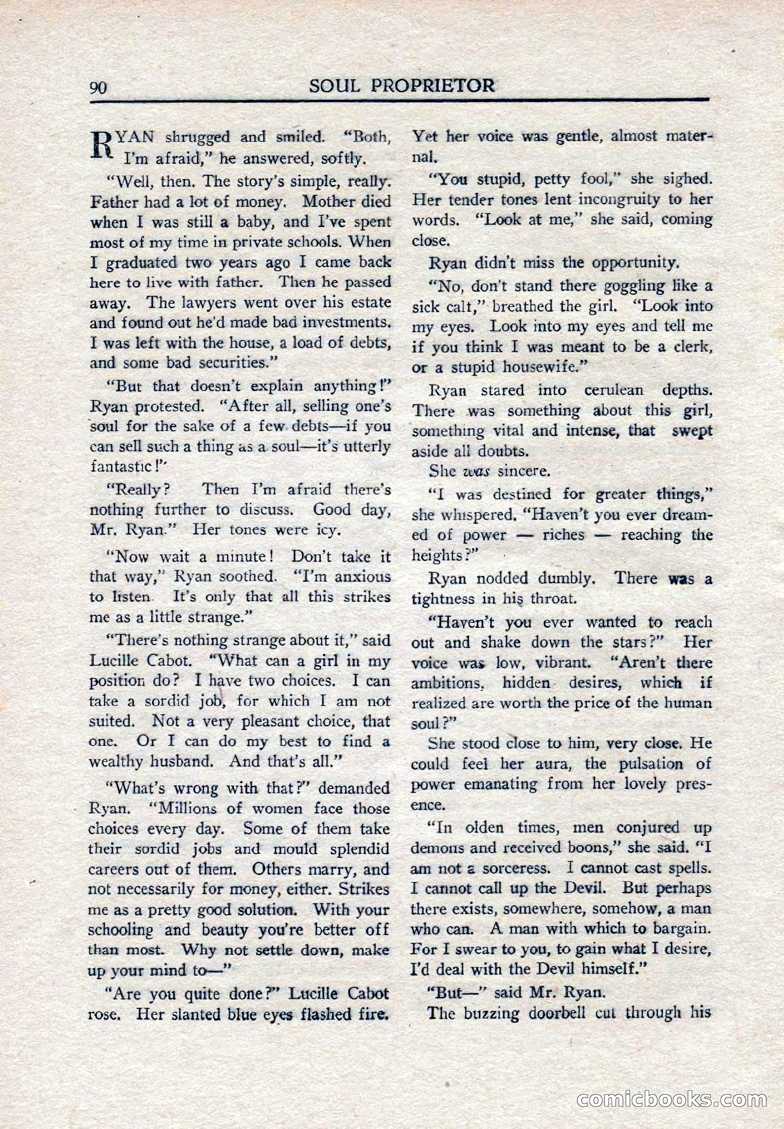 Weird Tales (Canadian Edition) — page 92 of 116