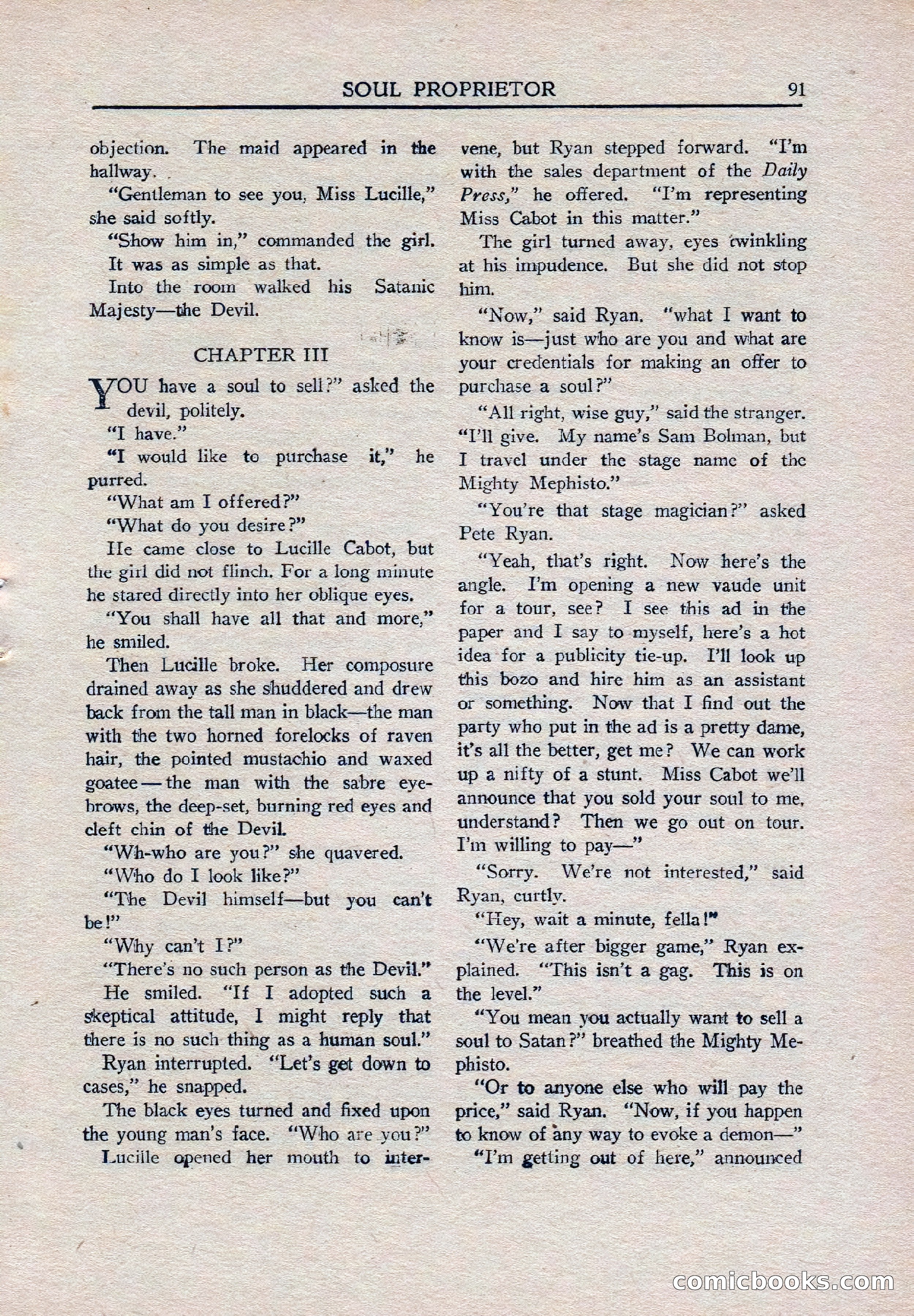 Weird Tales (Canadian Edition) — page 93 of 116