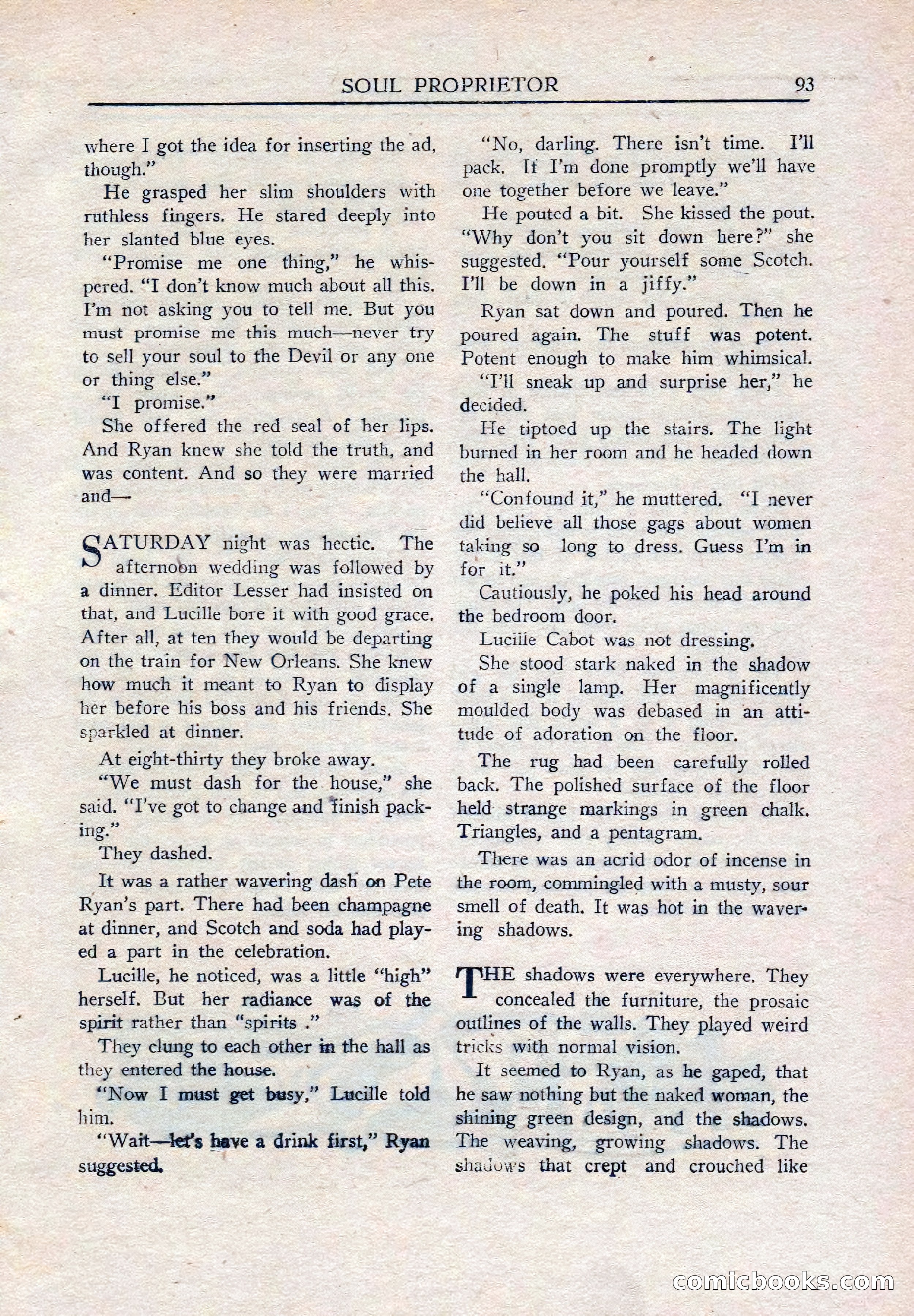 Weird Tales (Canadian Edition) — page 95 of 116