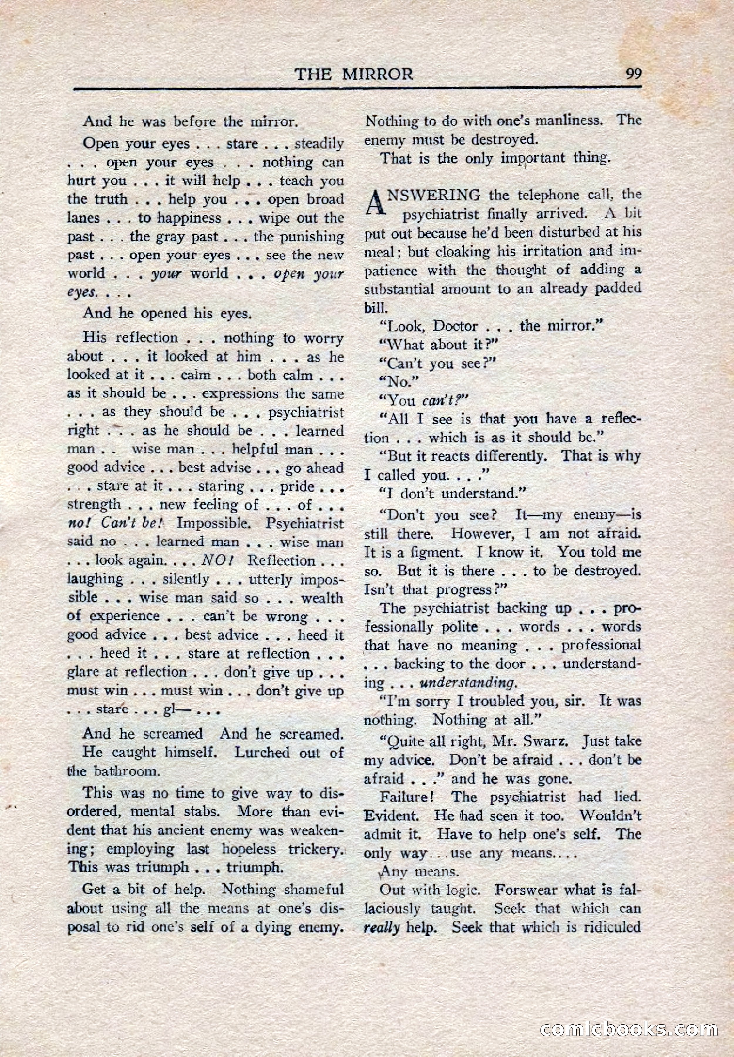 Weird Tales (Canadian Edition) — page 101 of 116