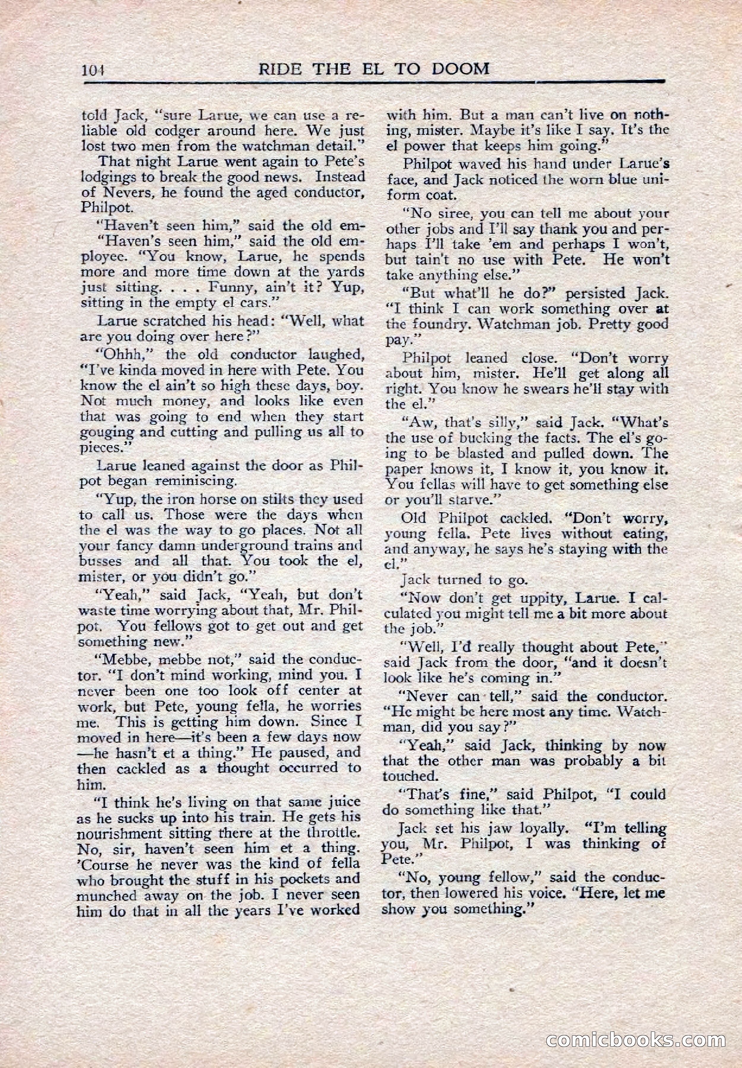 Weird Tales (Canadian Edition) — page 106 of 116