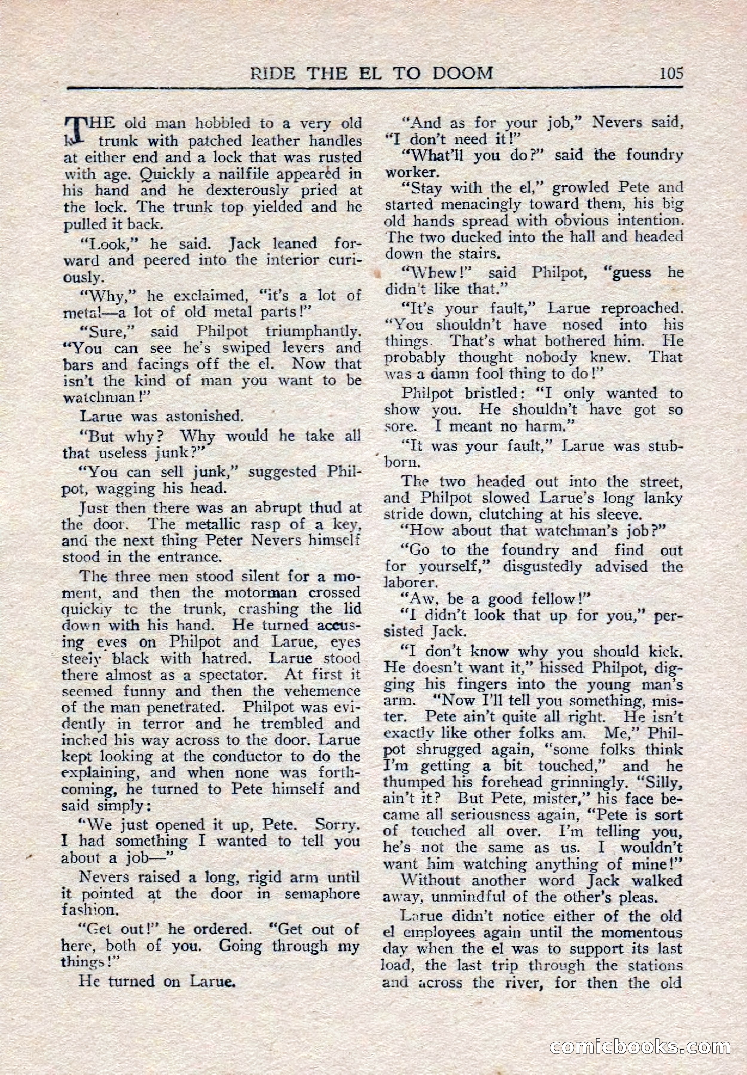 Weird Tales (Canadian Edition) — page 107 of 116