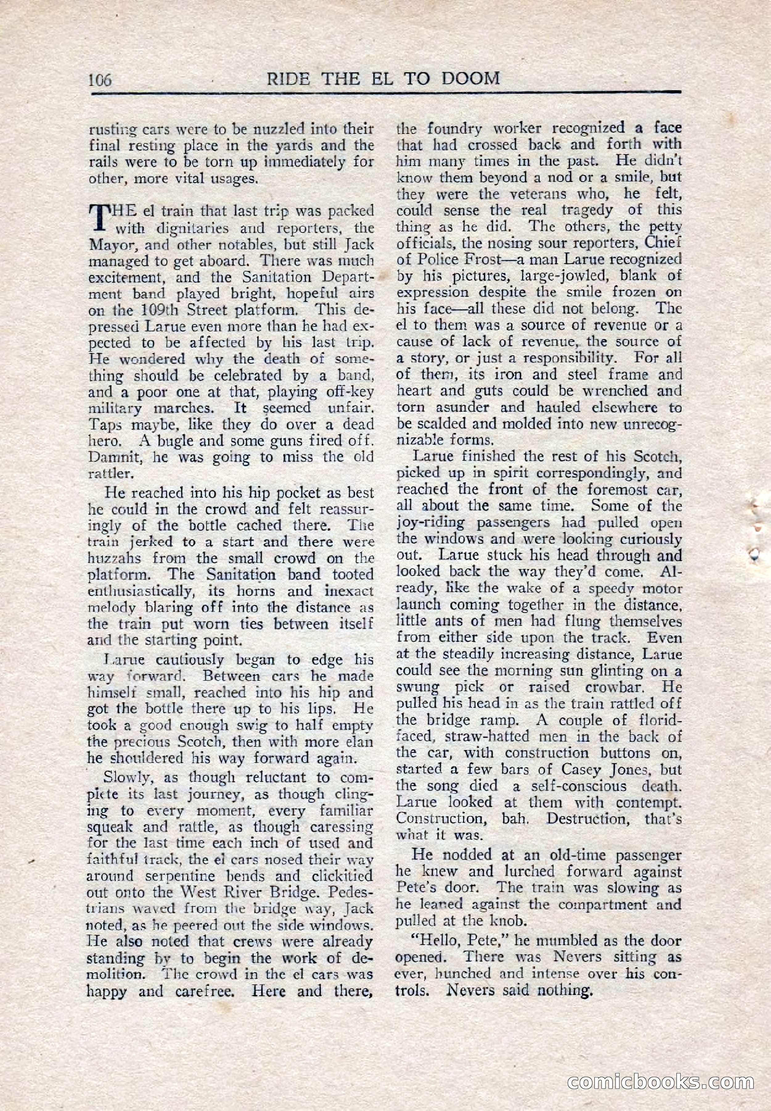 Weird Tales (Canadian Edition) — page 108 of 116
