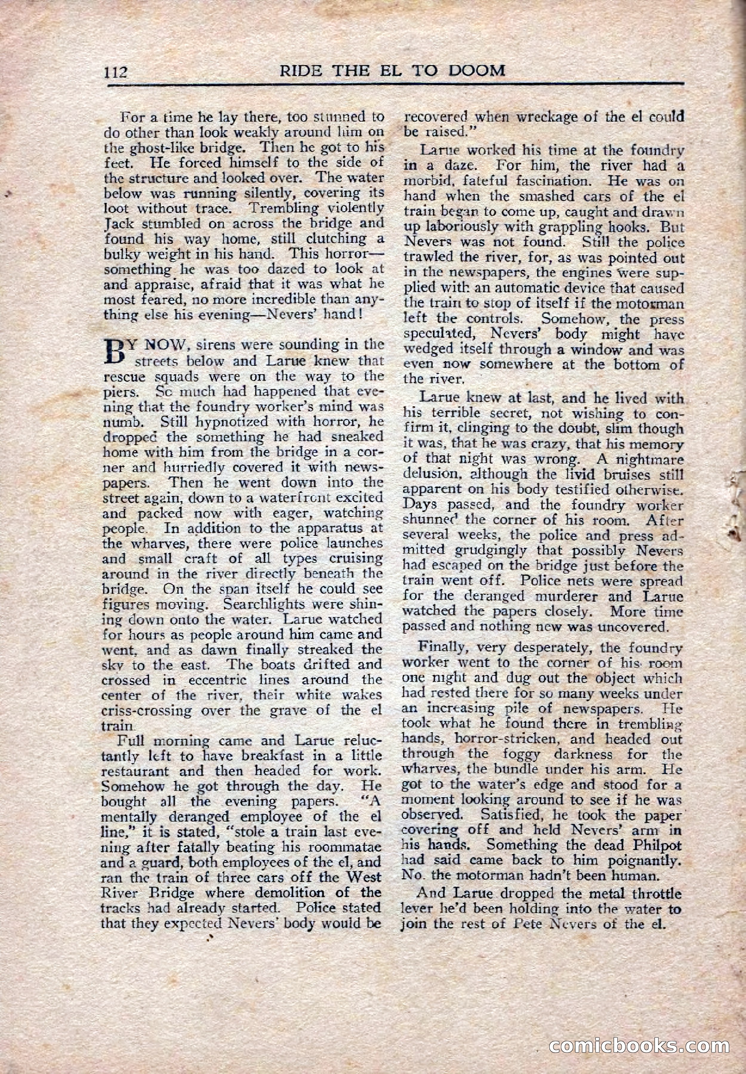 Weird Tales (Canadian Edition) — page 114 of 116