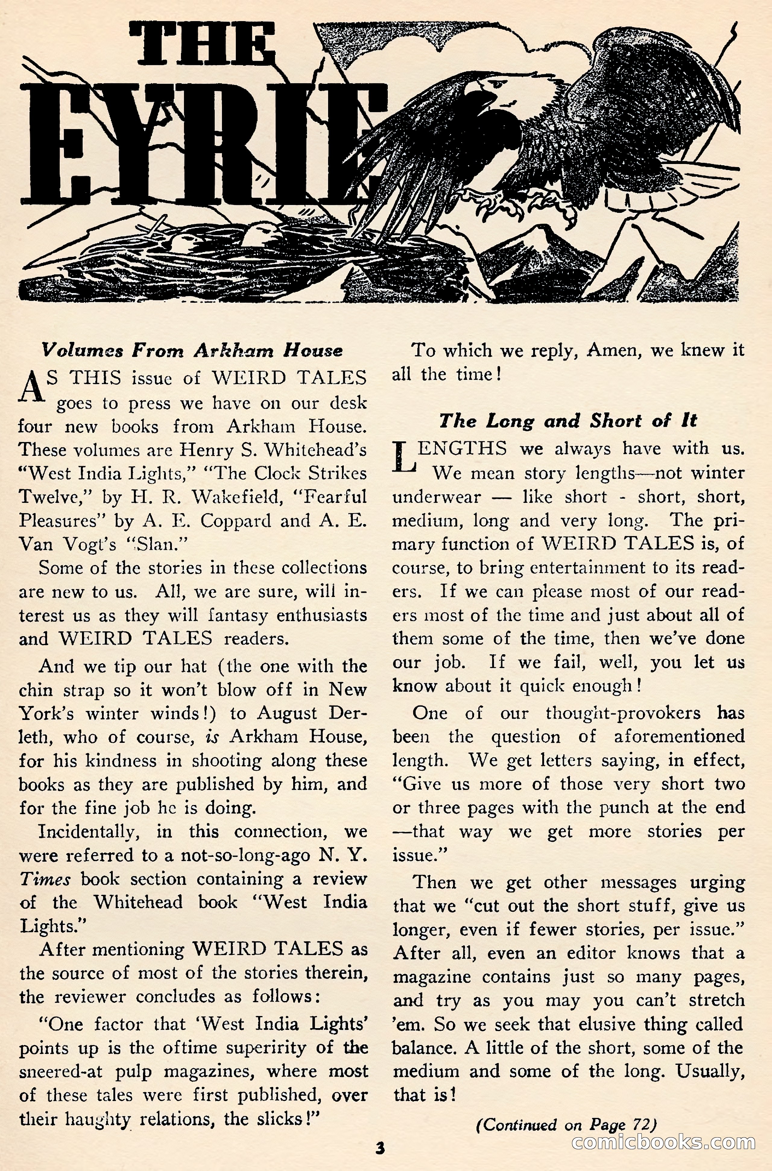 Weird Tales (Canadian Edition) — page 5 of 116