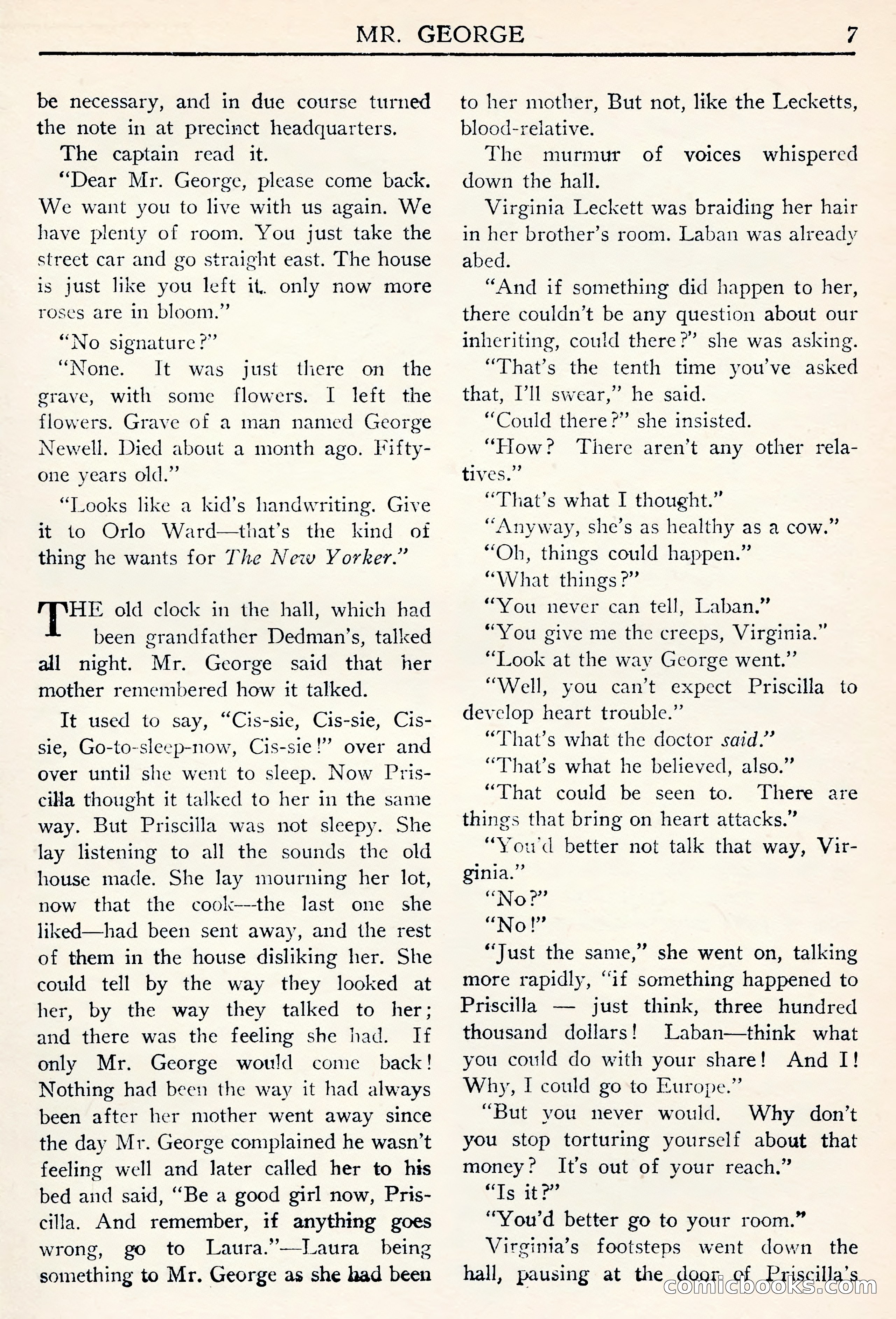 Weird Tales (Canadian Edition) — page 9 of 116