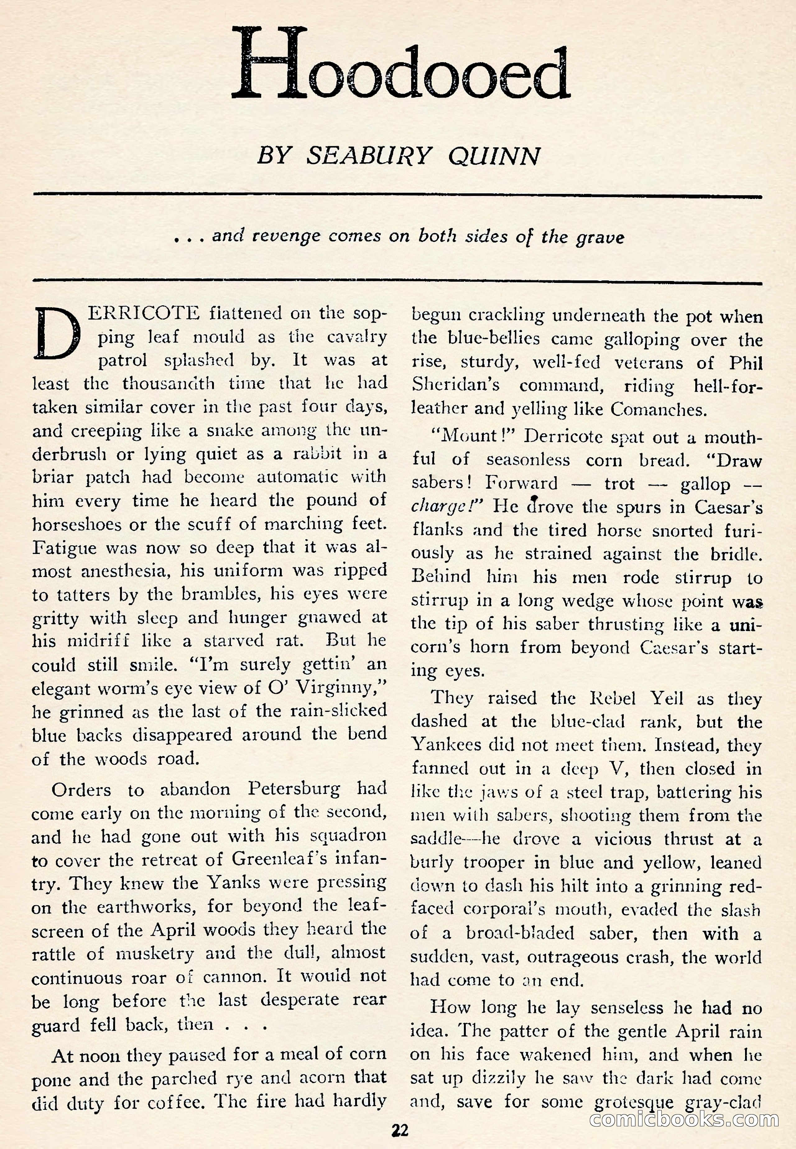 Weird Tales (Canadian Edition) — page 24 of 116