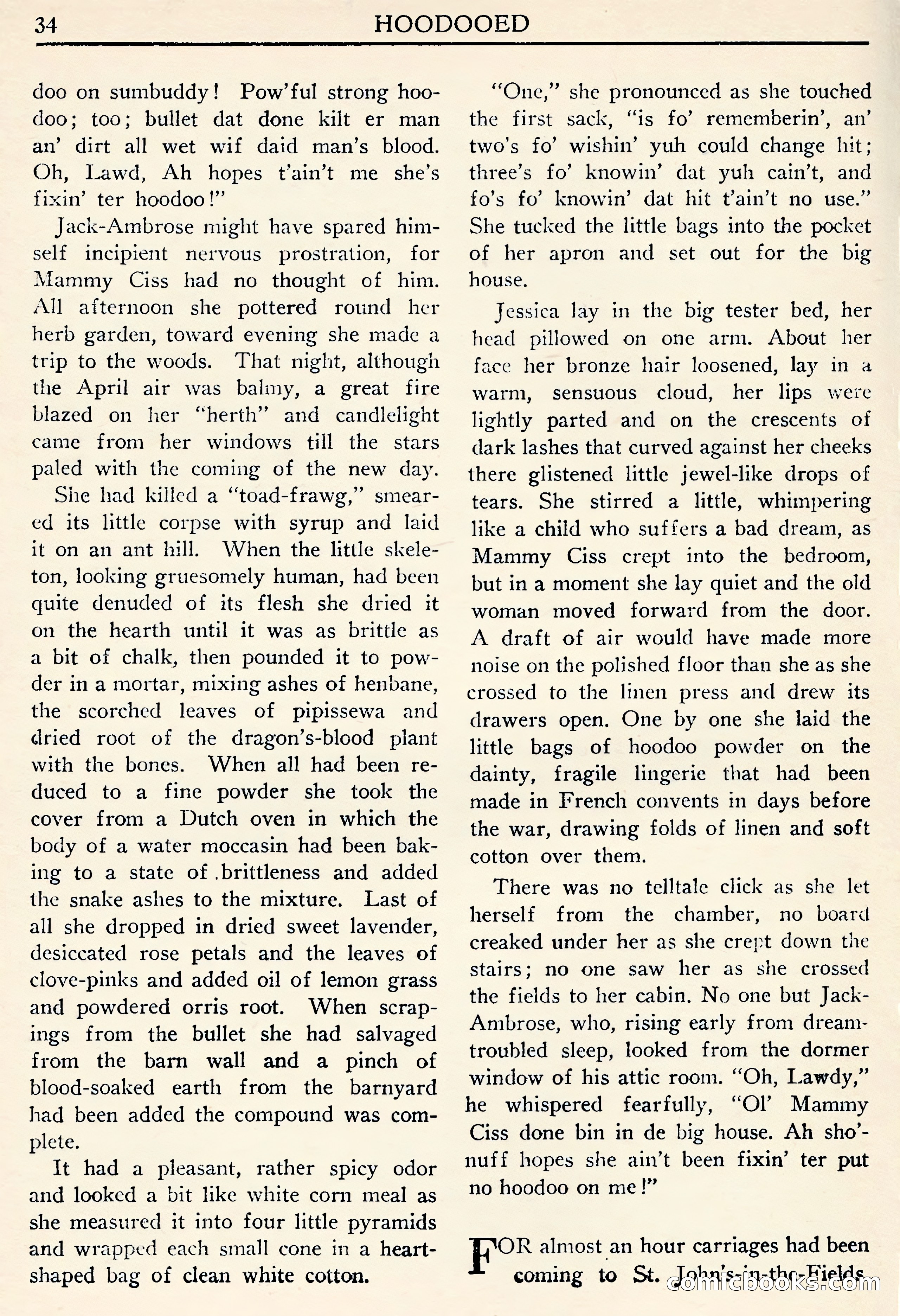 Weird Tales (Canadian Edition) — page 36 of 116
