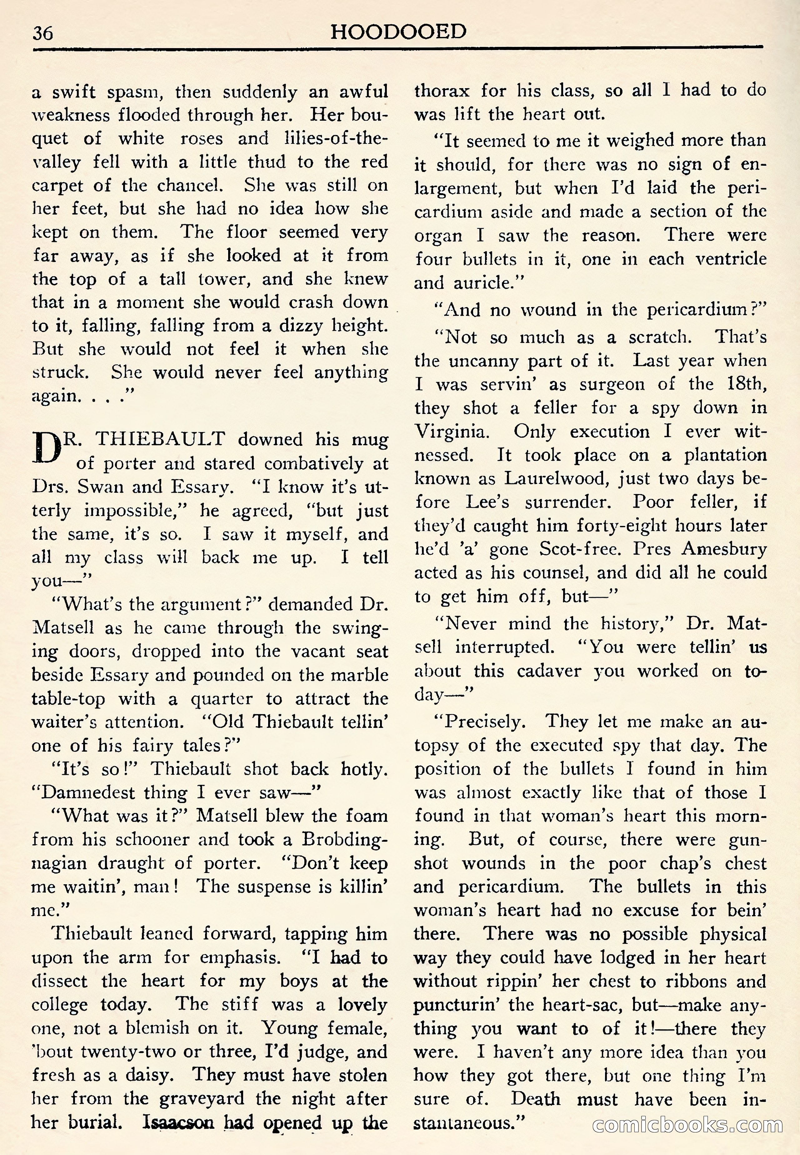 Weird Tales (Canadian Edition) — page 38 of 116