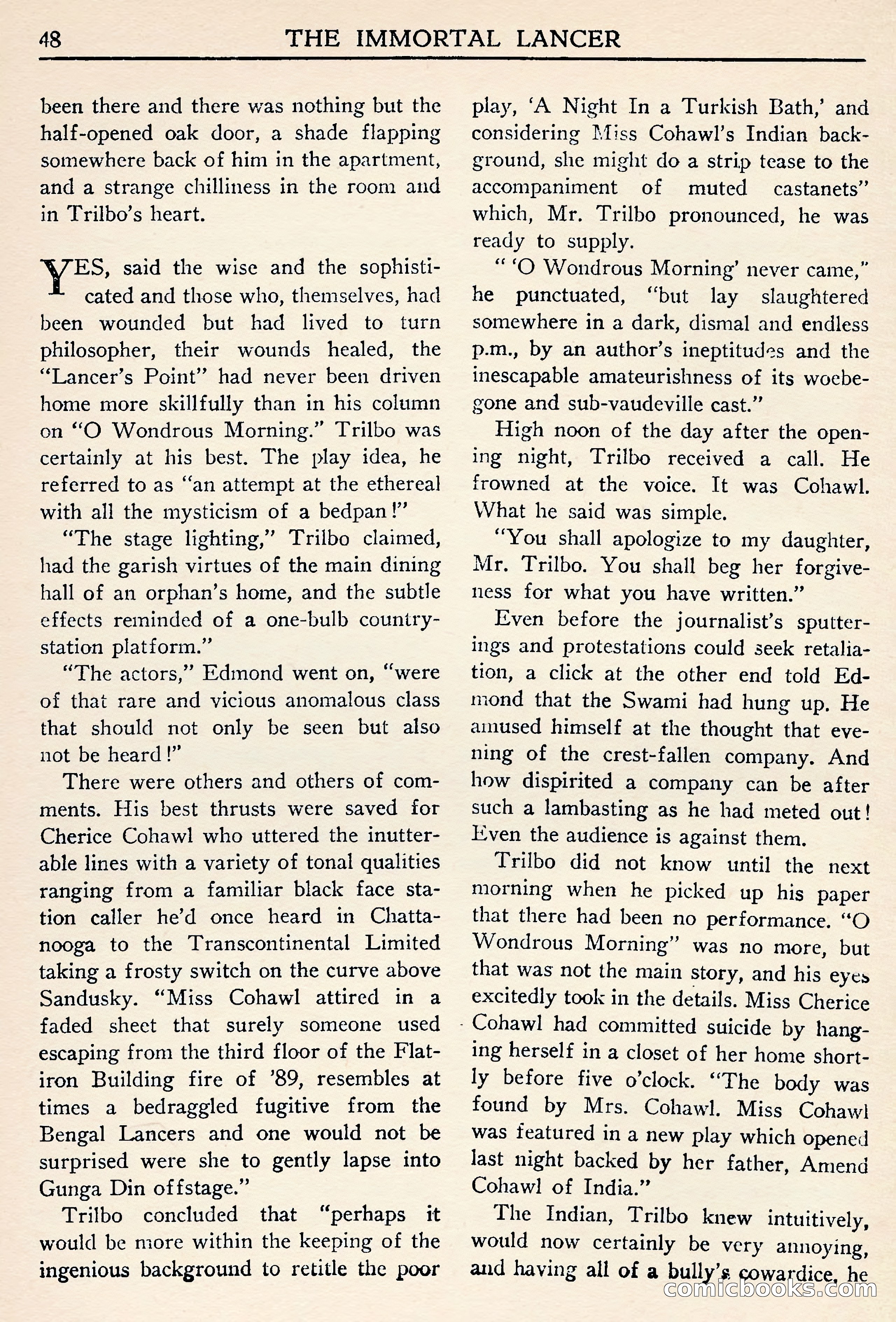 Weird Tales (Canadian Edition) — page 50 of 116
