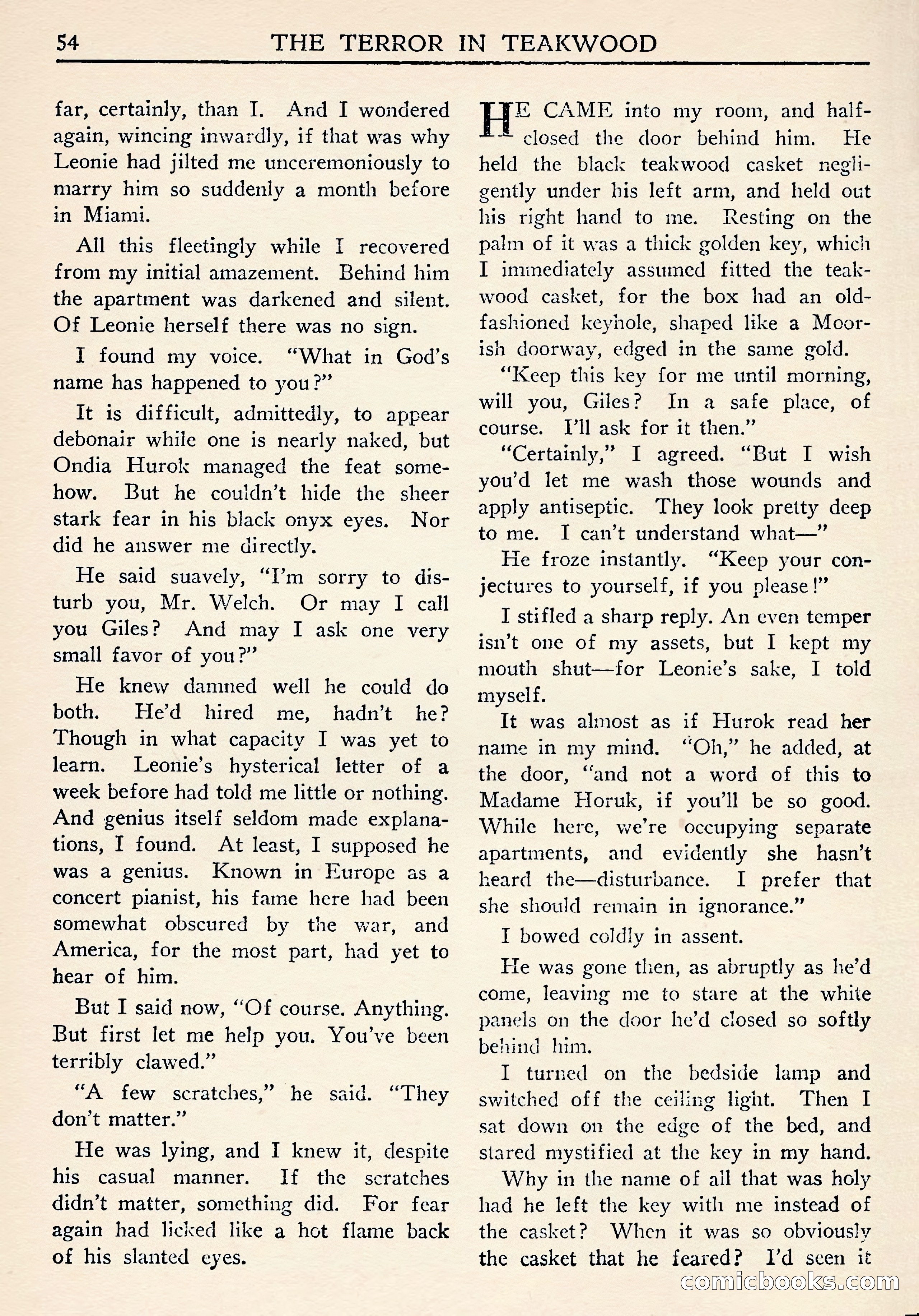 Weird Tales (Canadian Edition) — page 56 of 116