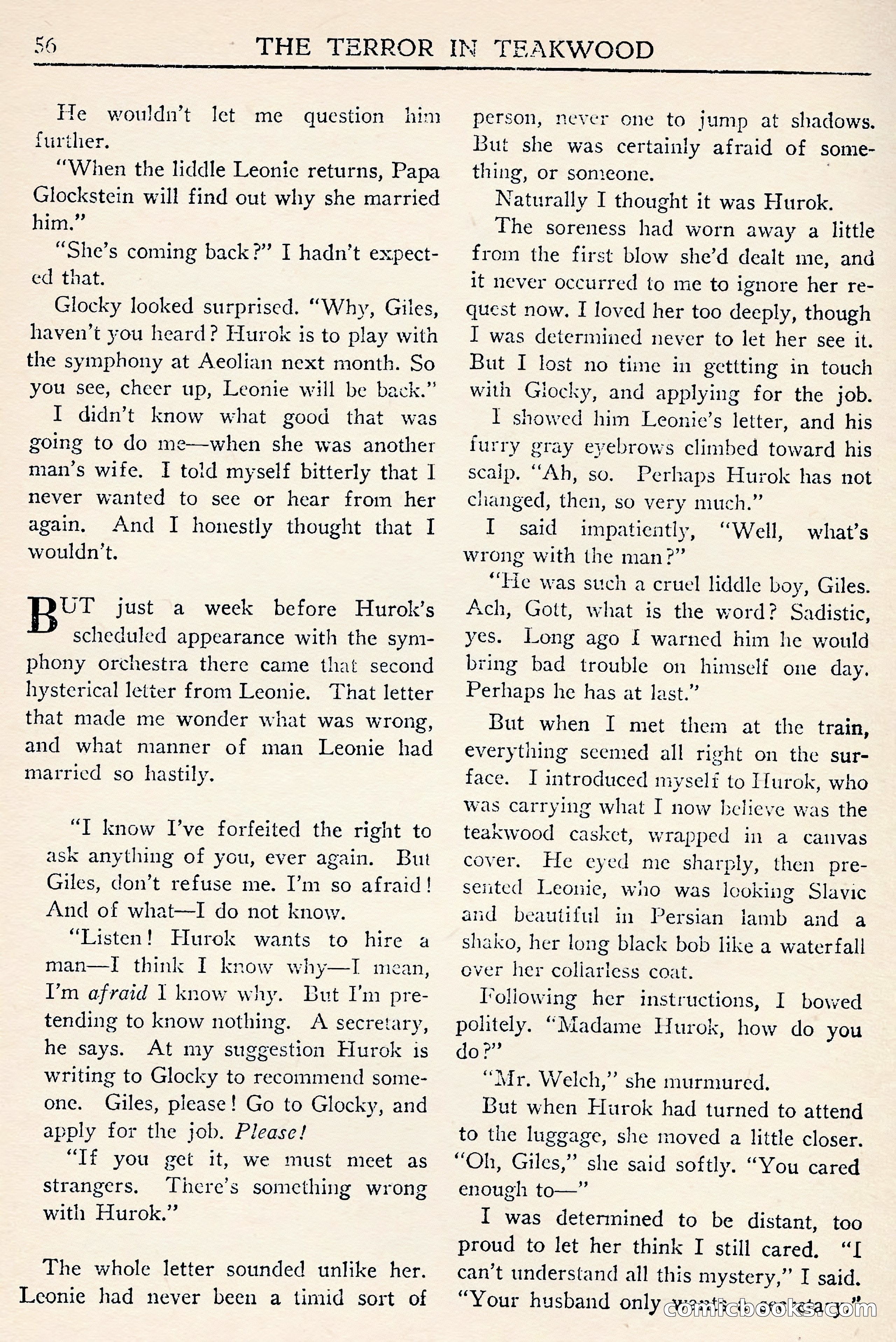 Weird Tales (Canadian Edition) — page 58 of 116