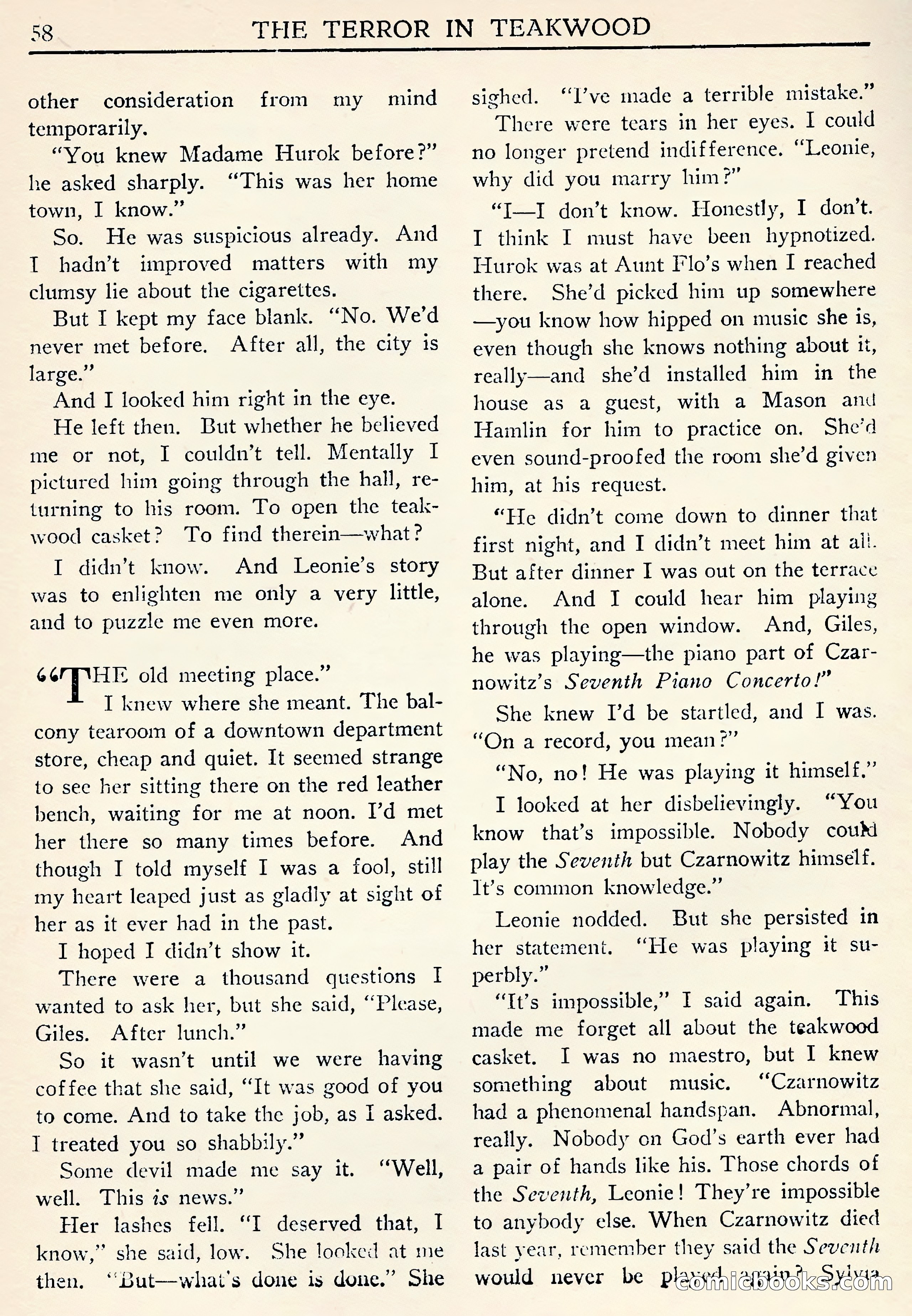 Weird Tales (Canadian Edition) — page 60 of 116