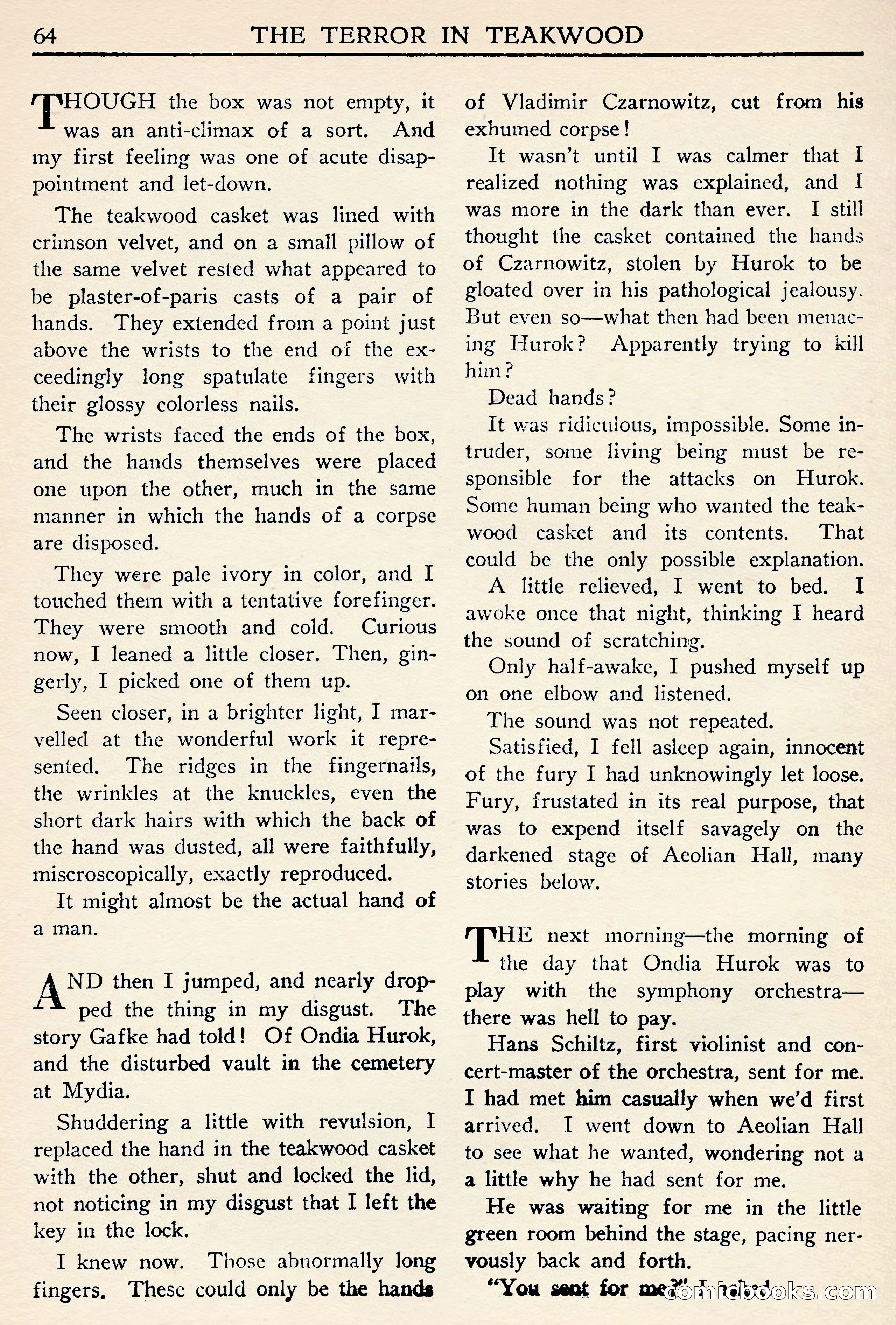 Weird Tales (Canadian Edition) — page 66 of 116