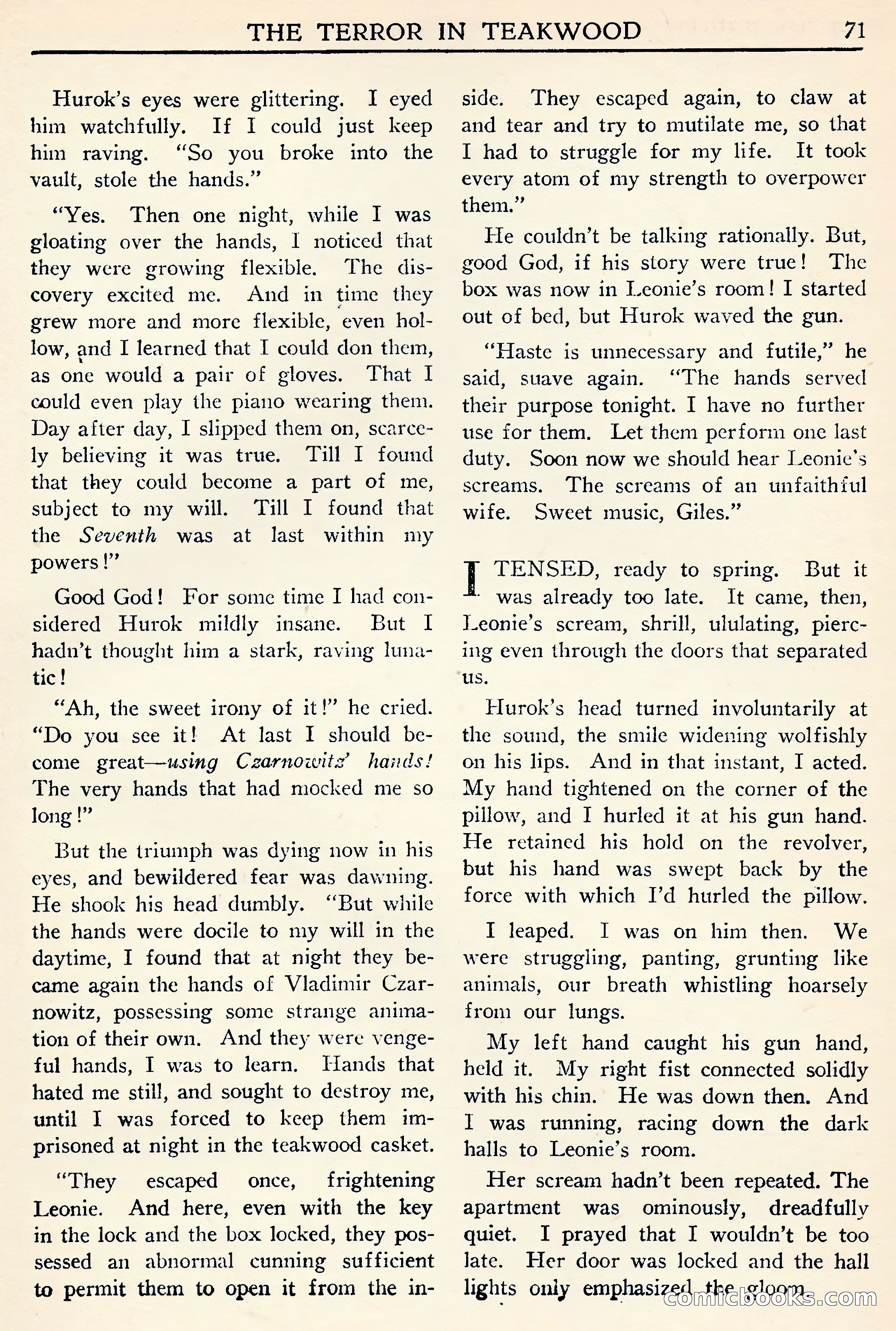 Weird Tales (Canadian Edition) — page 73 of 116