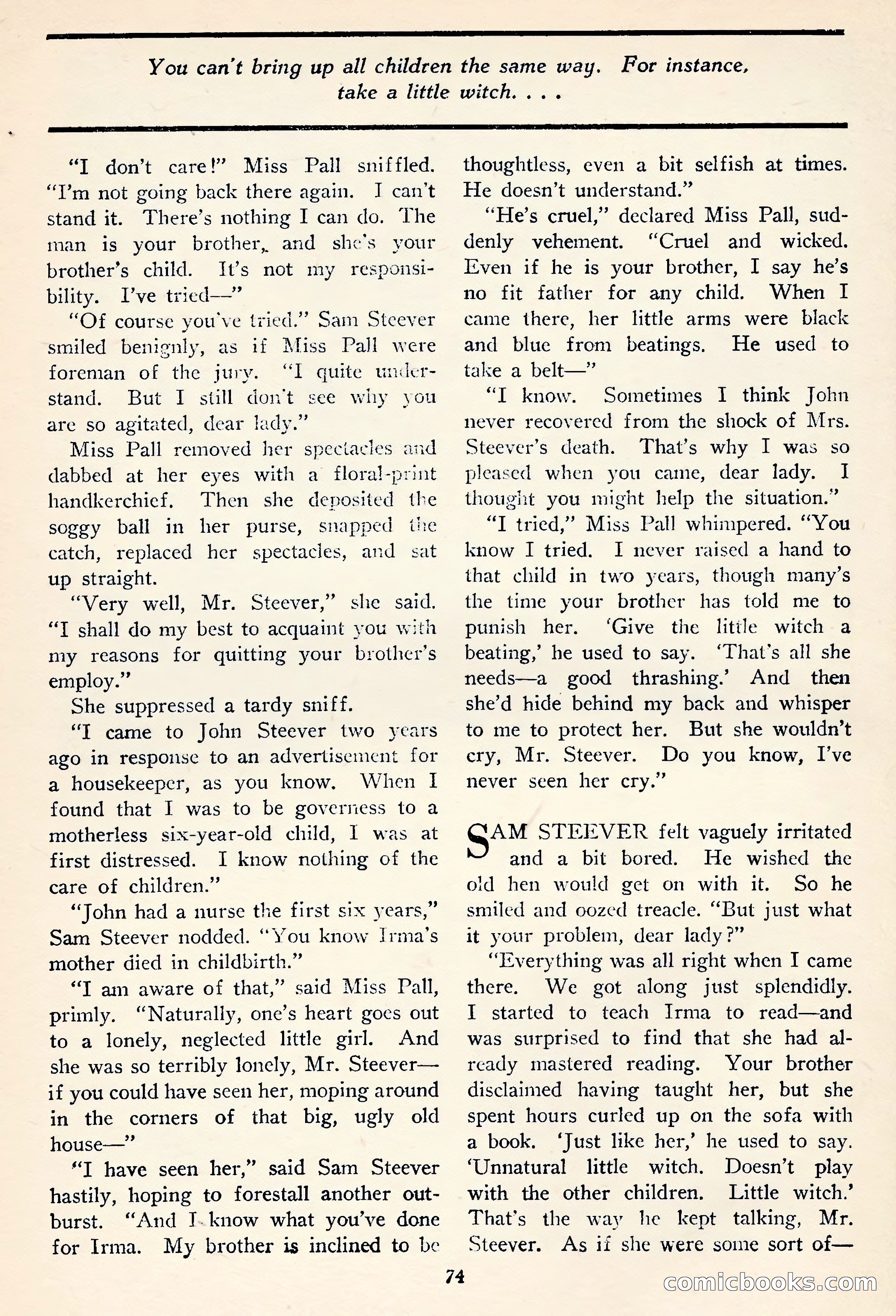 Weird Tales (Canadian Edition) — page 76 of 116