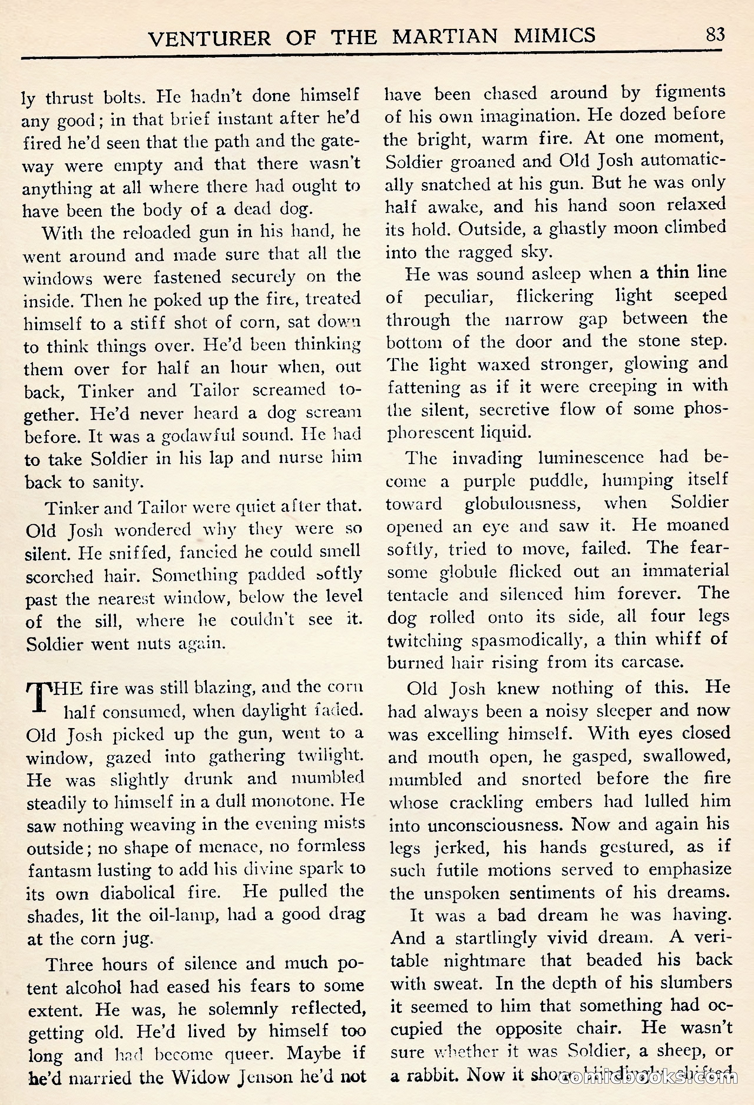 Weird Tales (Canadian Edition) — page 85 of 116