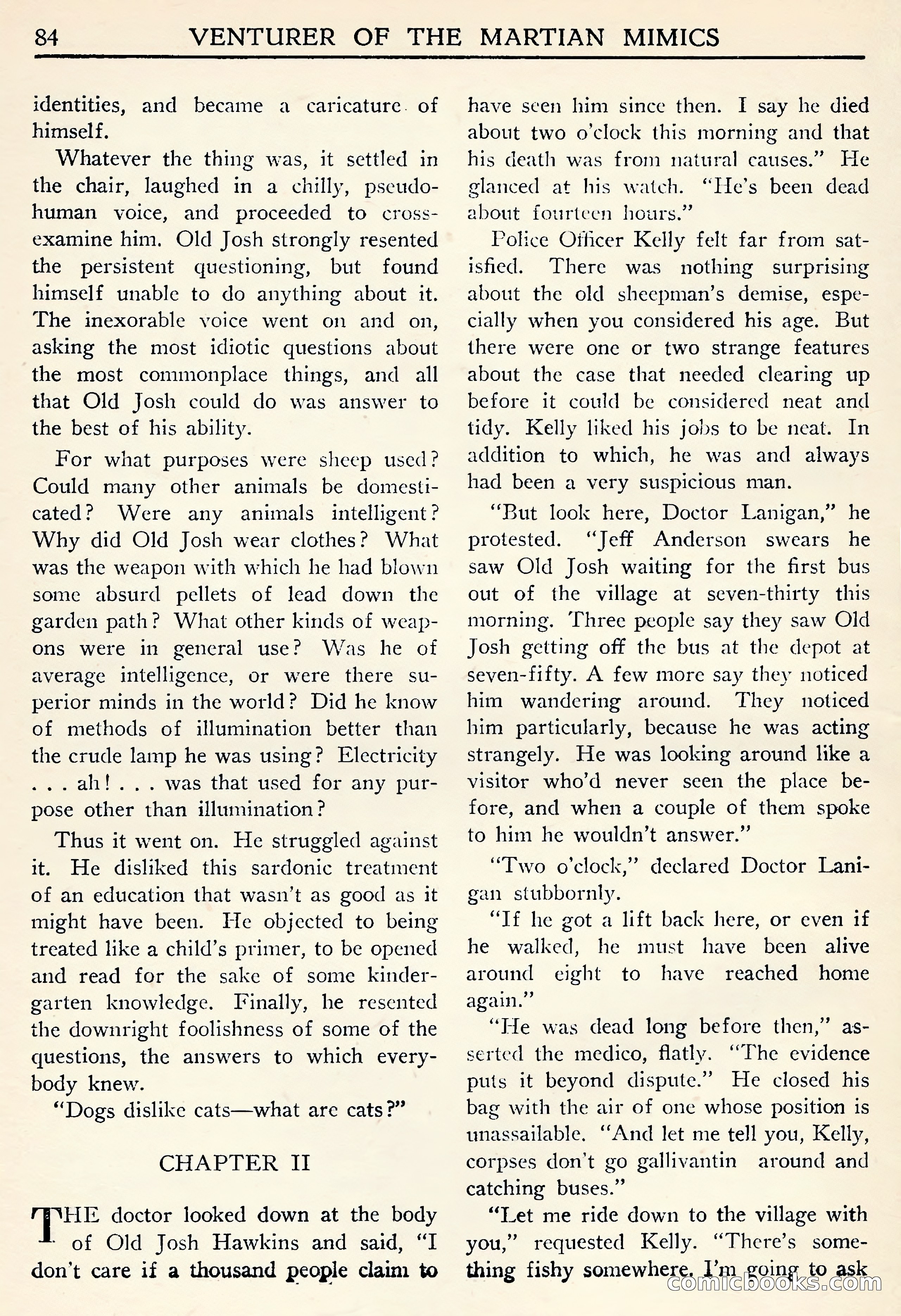 Weird Tales (Canadian Edition) — page 86 of 116