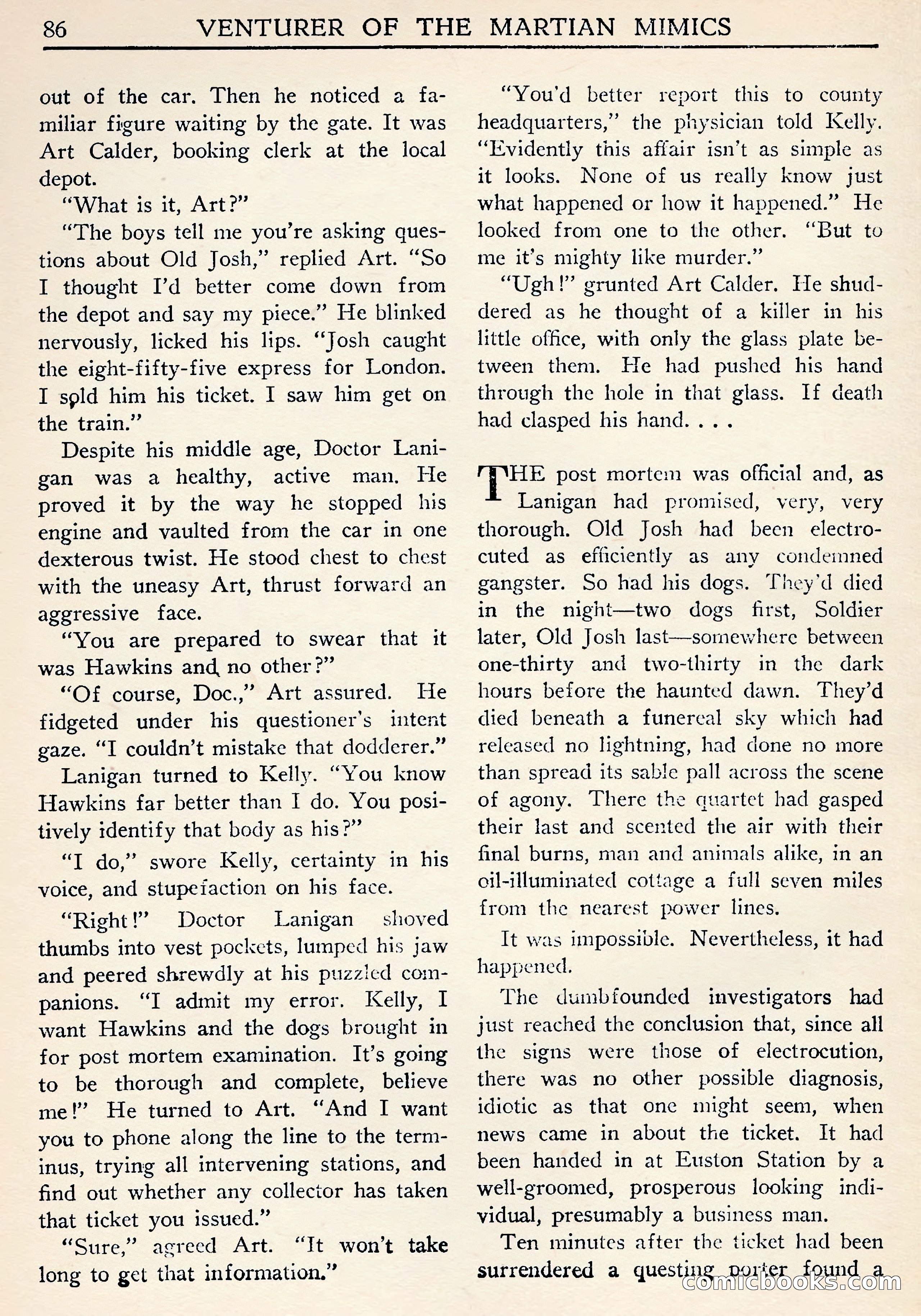 Weird Tales (Canadian Edition) — page 88 of 116
