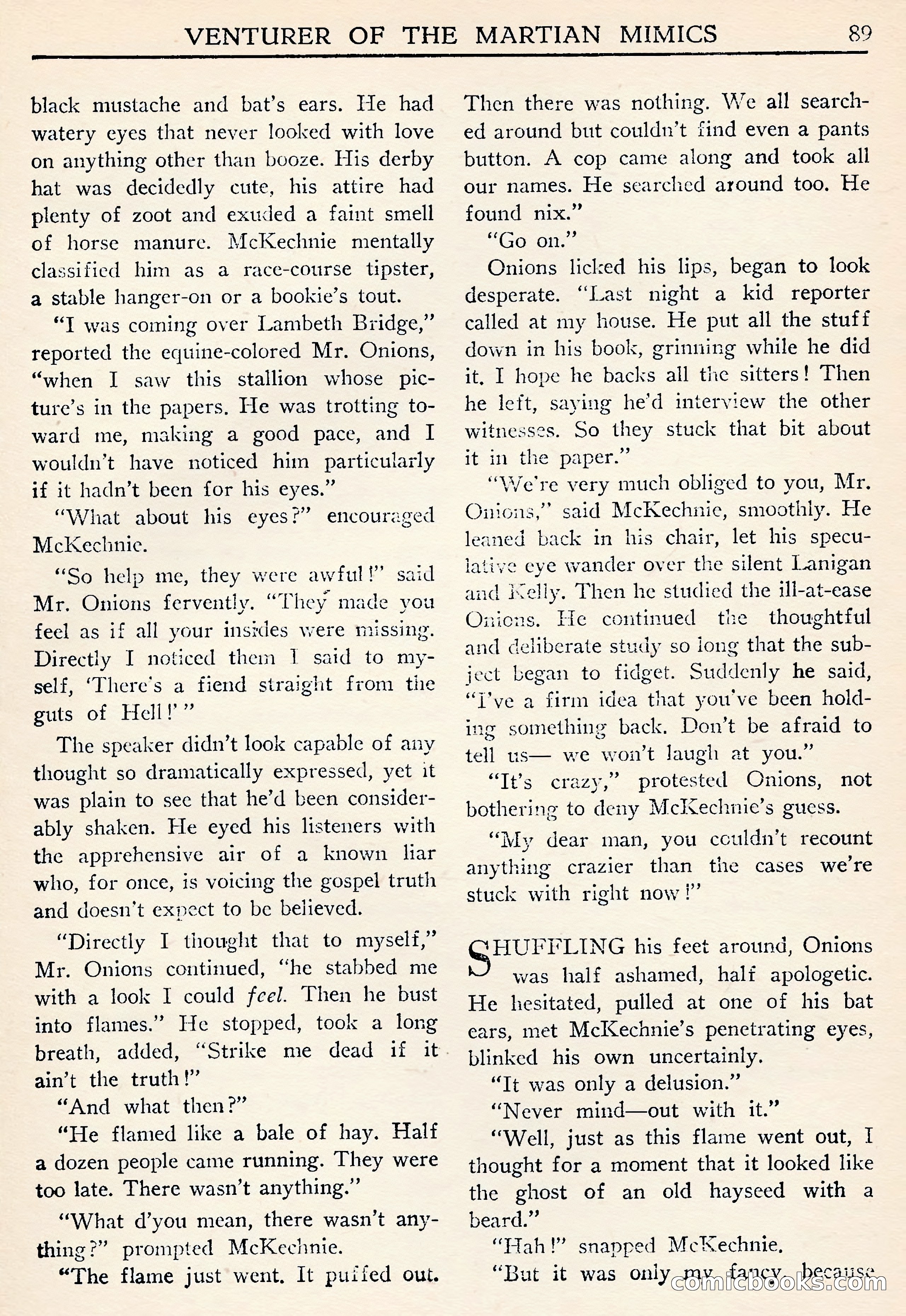 Weird Tales (Canadian Edition) — page 91 of 116