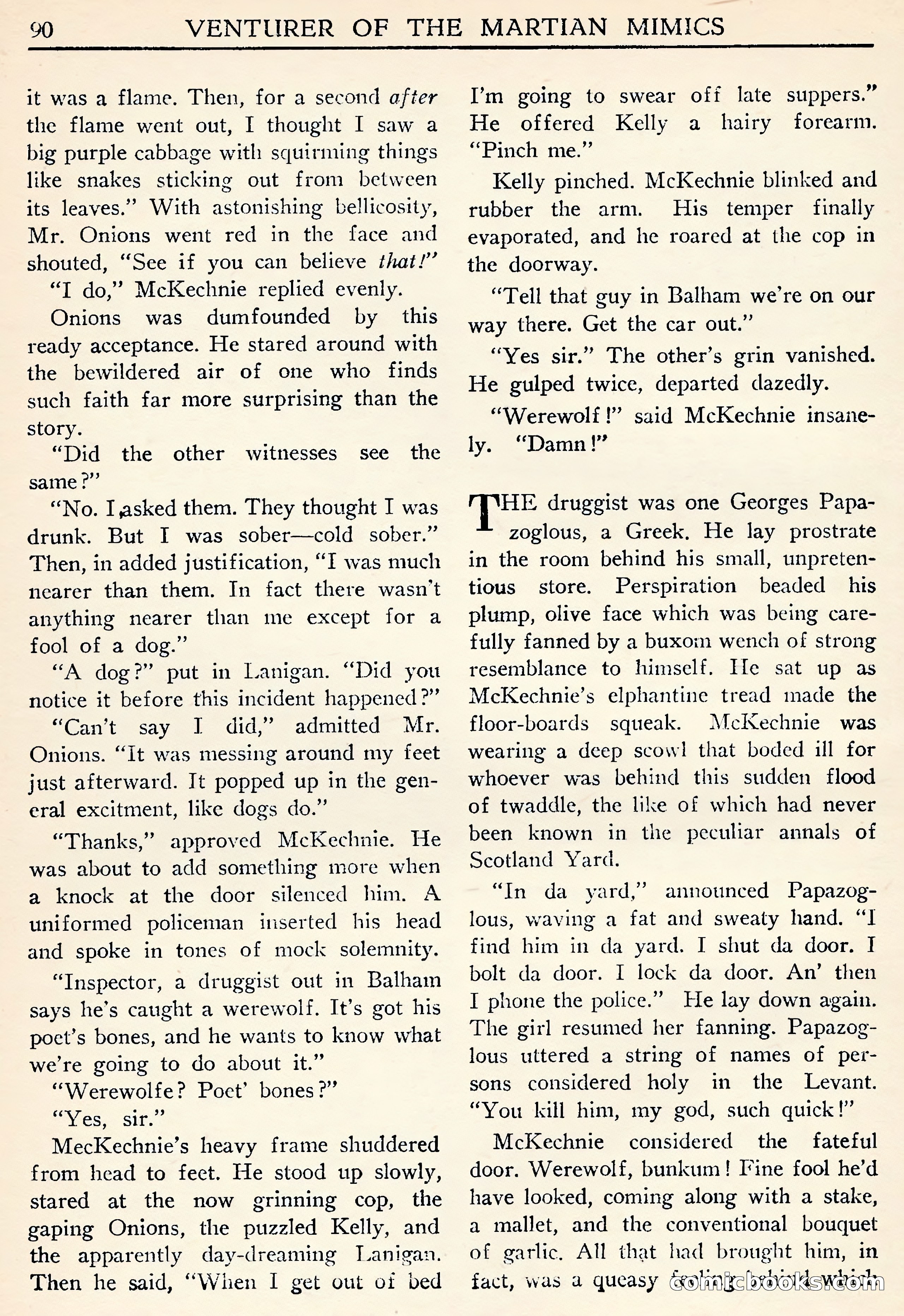 Weird Tales (Canadian Edition) — page 92 of 116